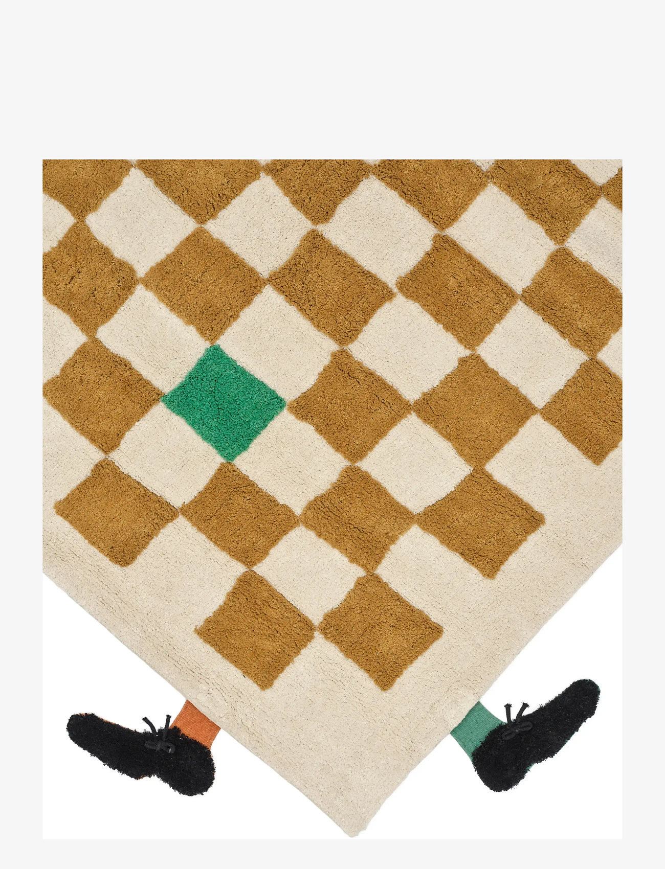 Kid's Concept - Tufted mat 120x160 PIPPI - rechteckig teppiche - multi - 2