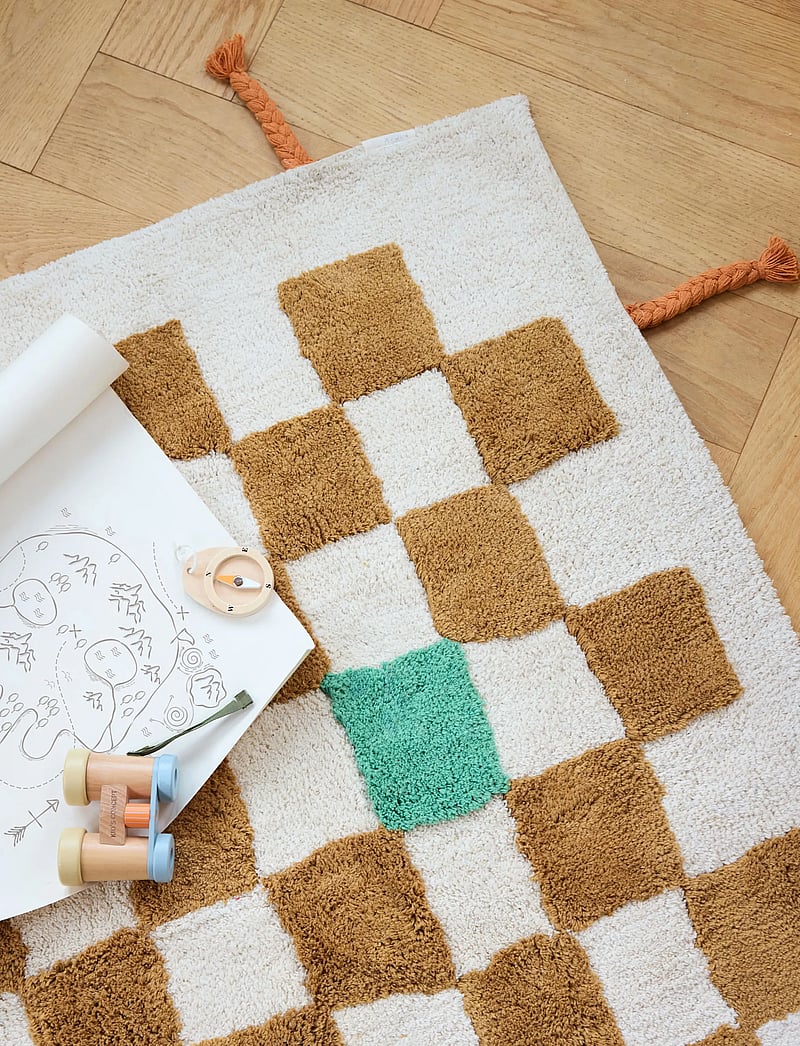 Kid's Concept - Tufted mat 120x160 PIPPI - rechteckig teppiche - multi - 5