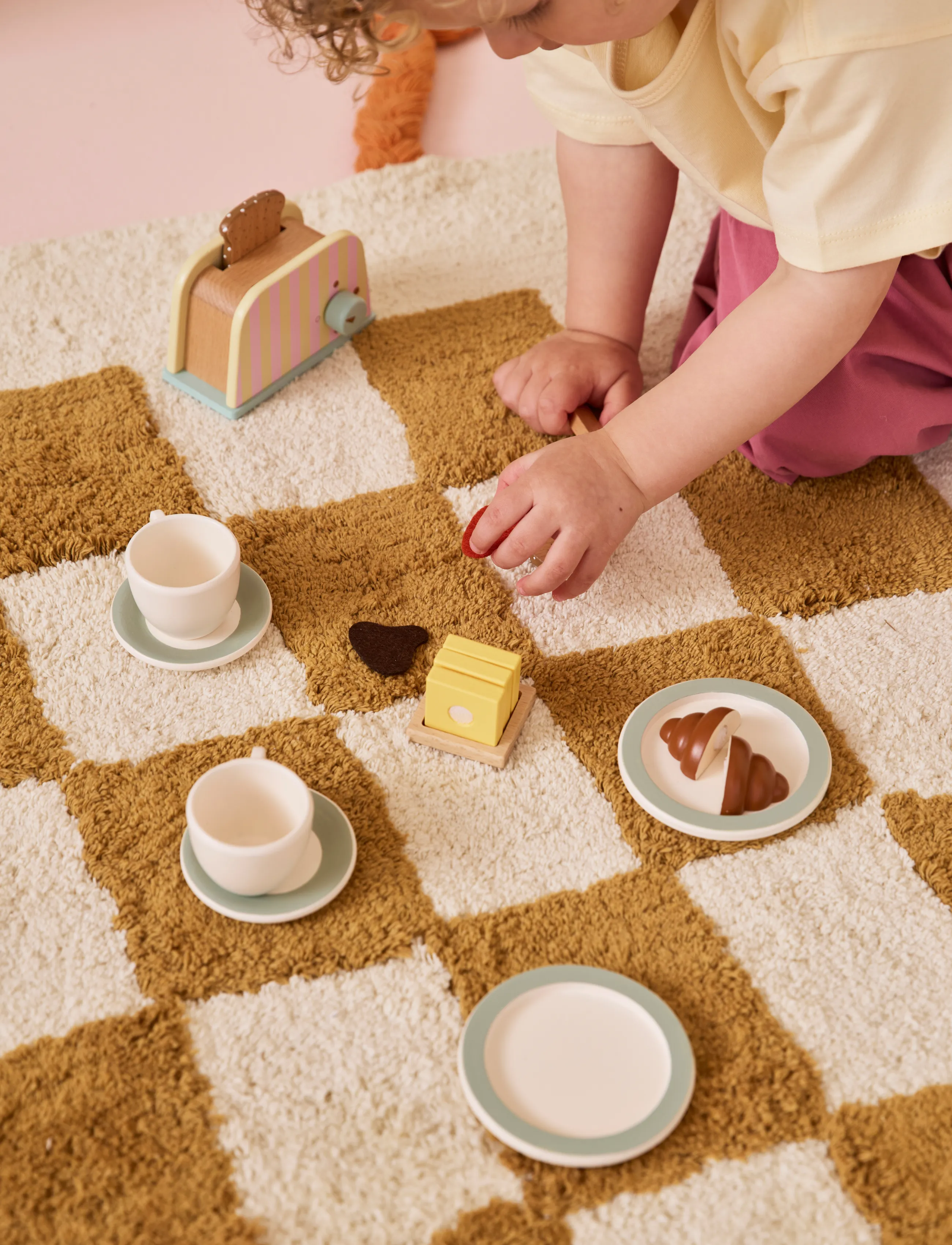 Kid's Concept Breakfast Mini Set, One Size, Multi/patterned, Legetøjskøkken Og Tilbehør > Legetøjsmad Og -Kager, Børn