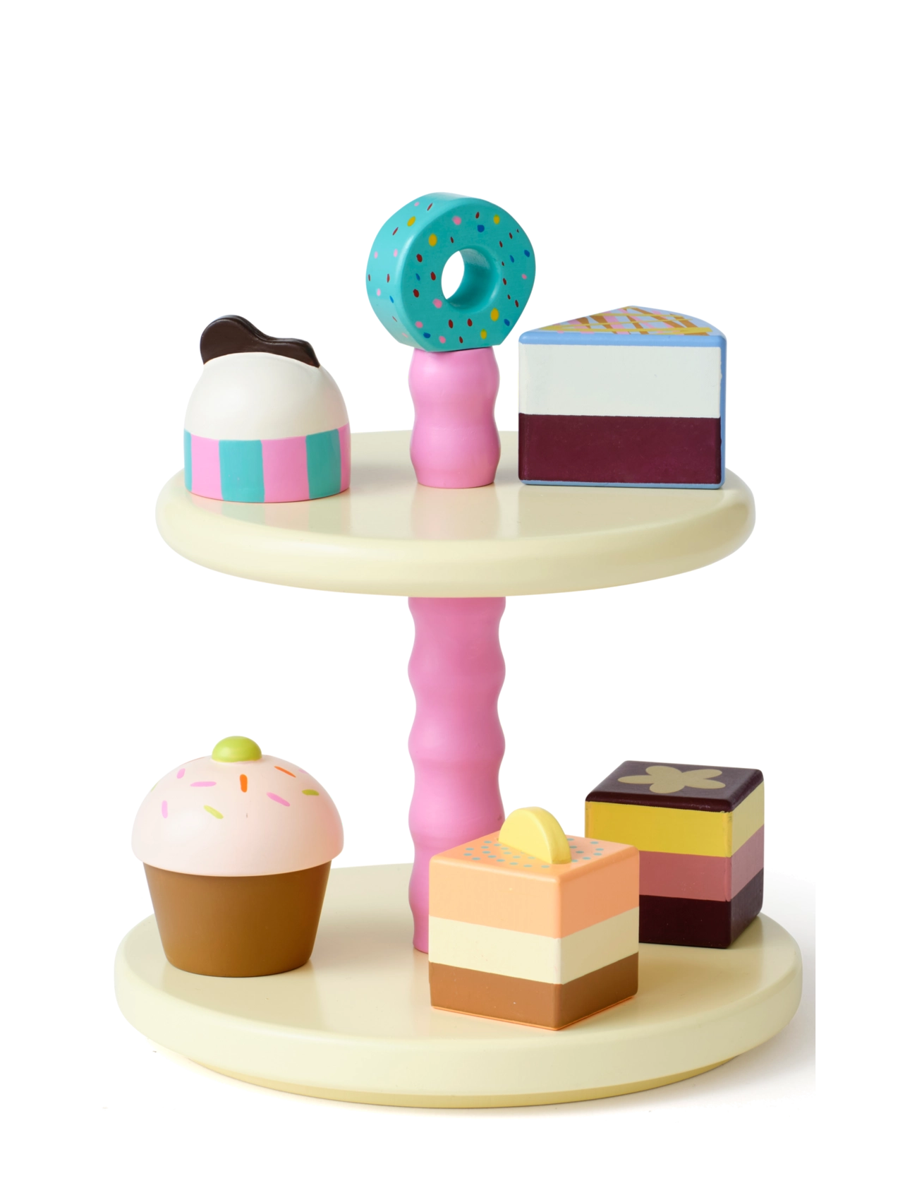 Kid's Concept Cake stand and cakes - Julegaver til børn - MULTI / cream