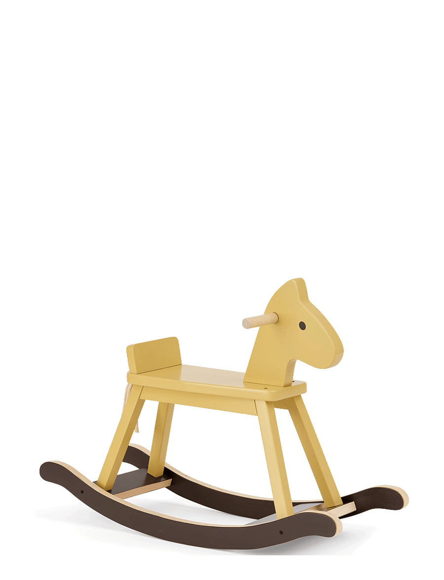 Kid's Concept - Rocking horse honey yellow - mustard yellow - 1