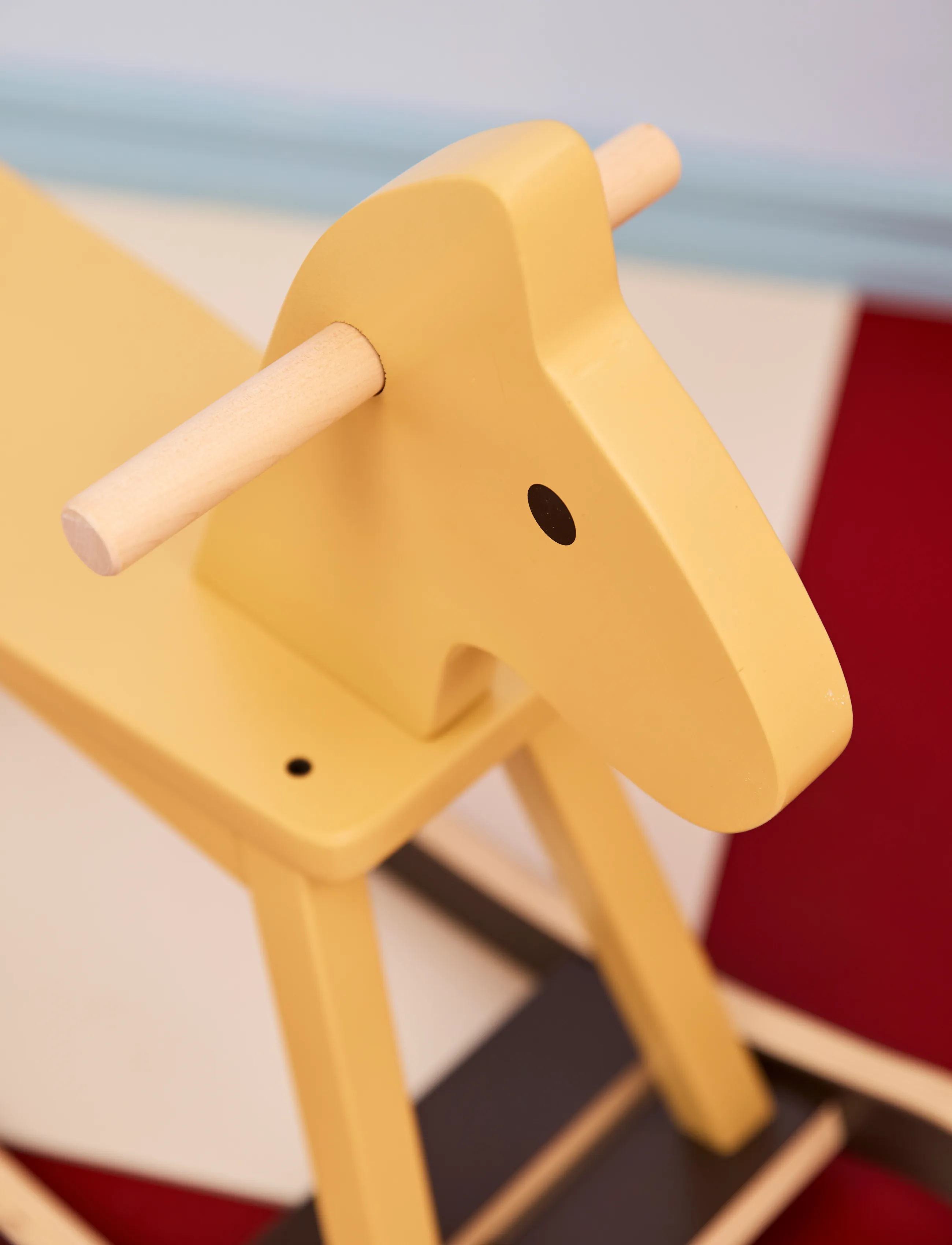 Kid's Concept - Rocking horse honey yellow - mustard yellow - 4