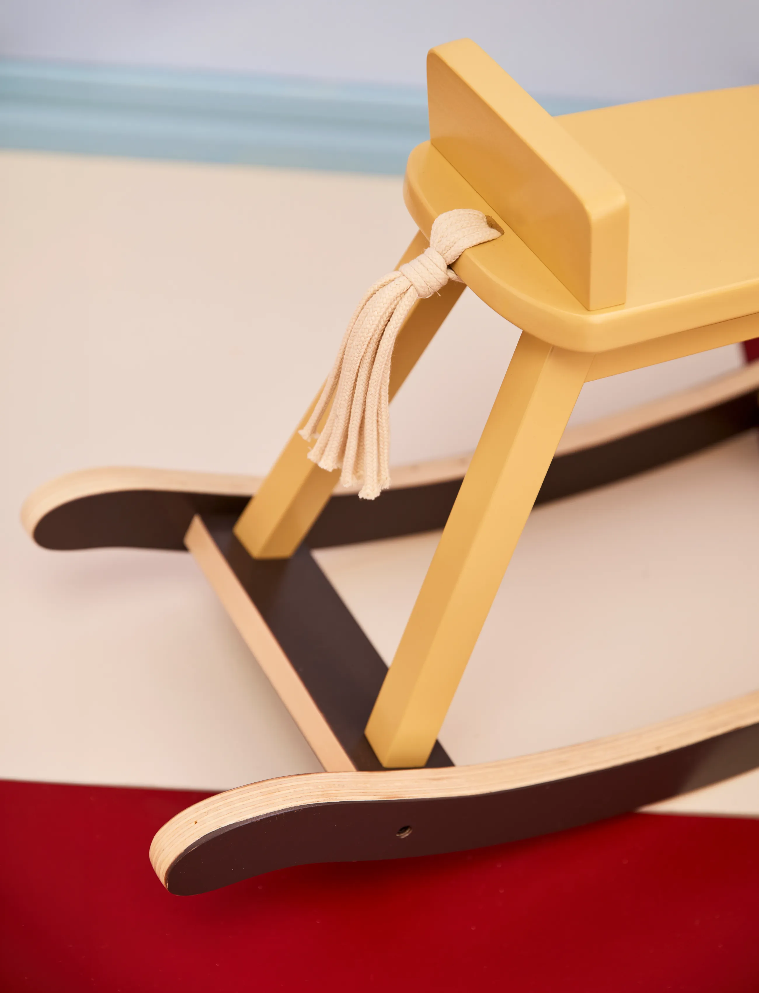 Kid's Concept - Rocking horse honey yellow - mustard yellow - 5