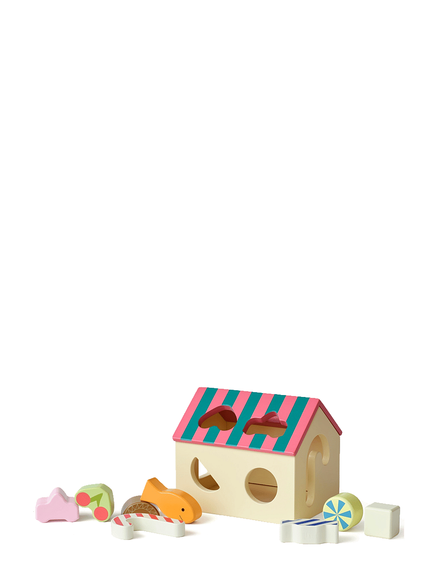 Kid's Concept - Sorter box house Swedish Candy - multi - 1