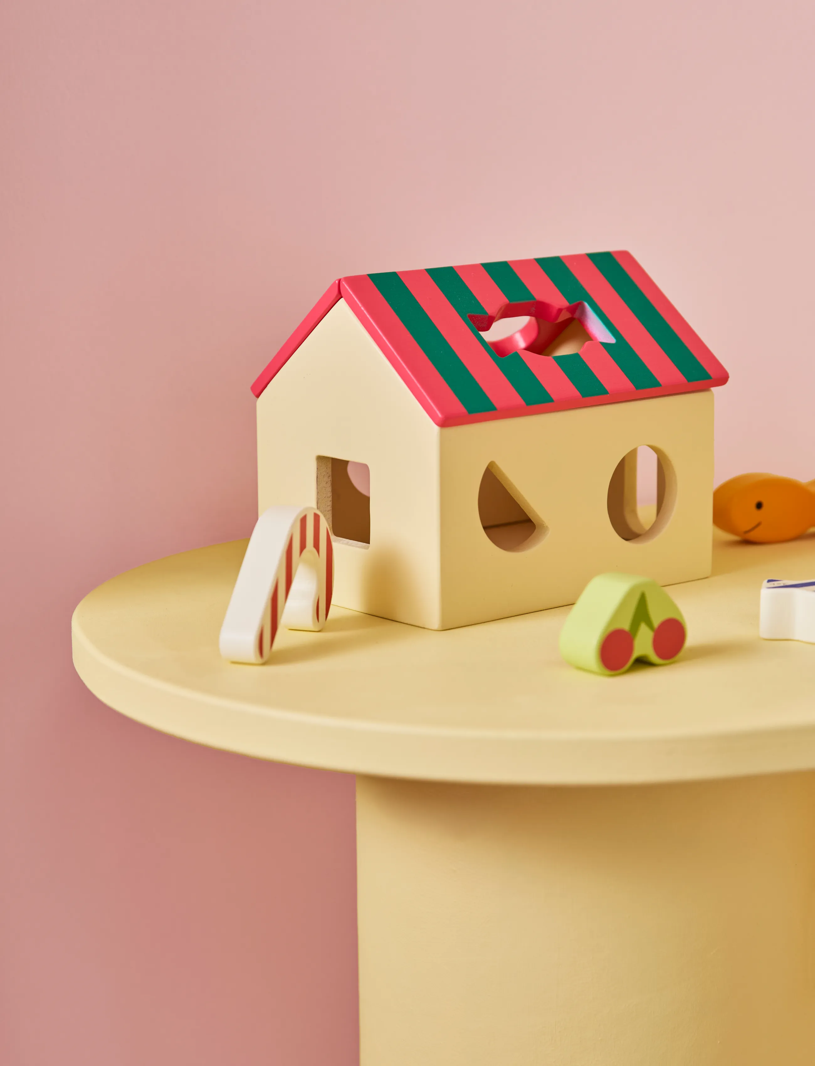 Kid's Concept - Sorter box house Swedish Candy - multi - 5