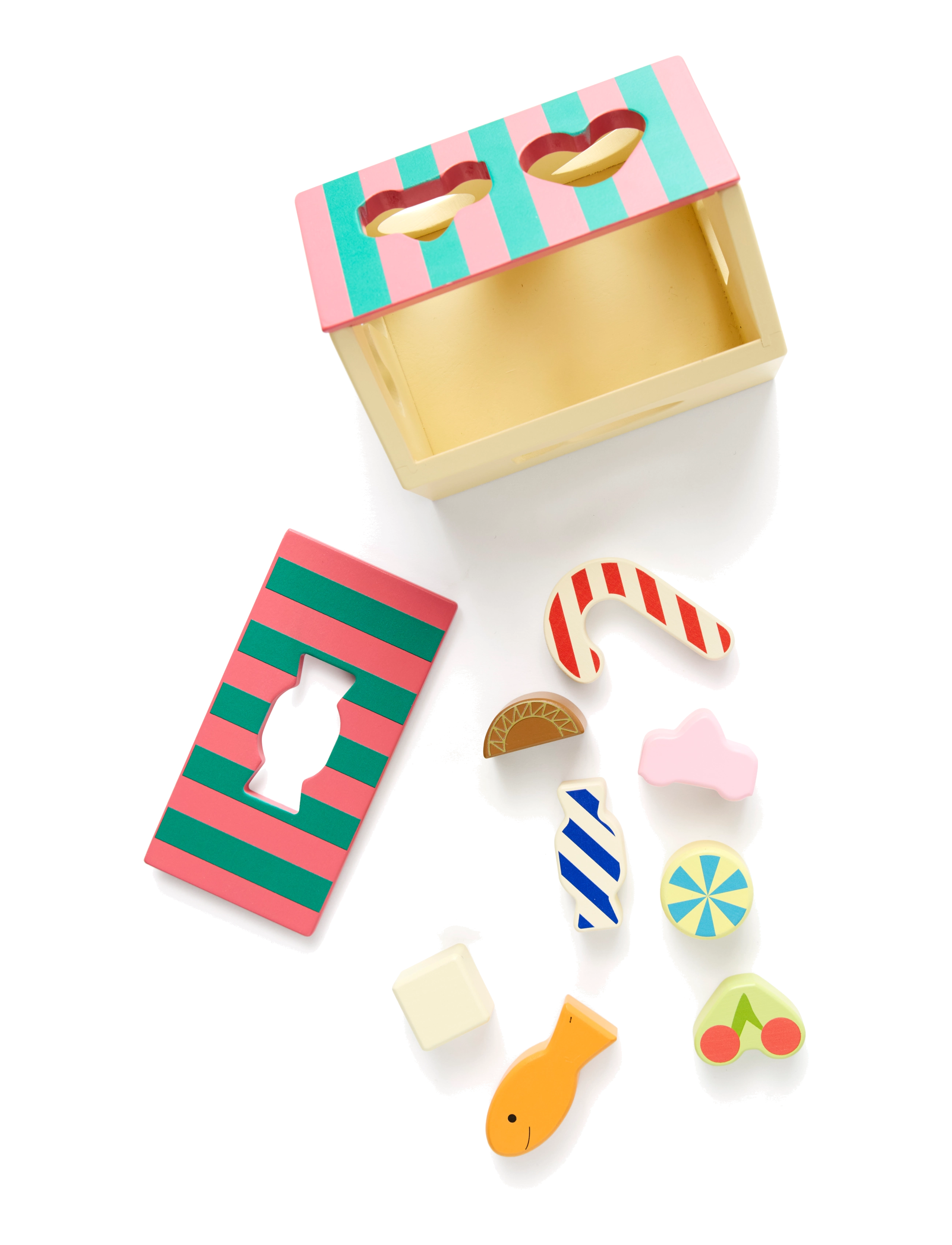 Kid's Concept - Sorter box house Swedish Candy - multi - 3