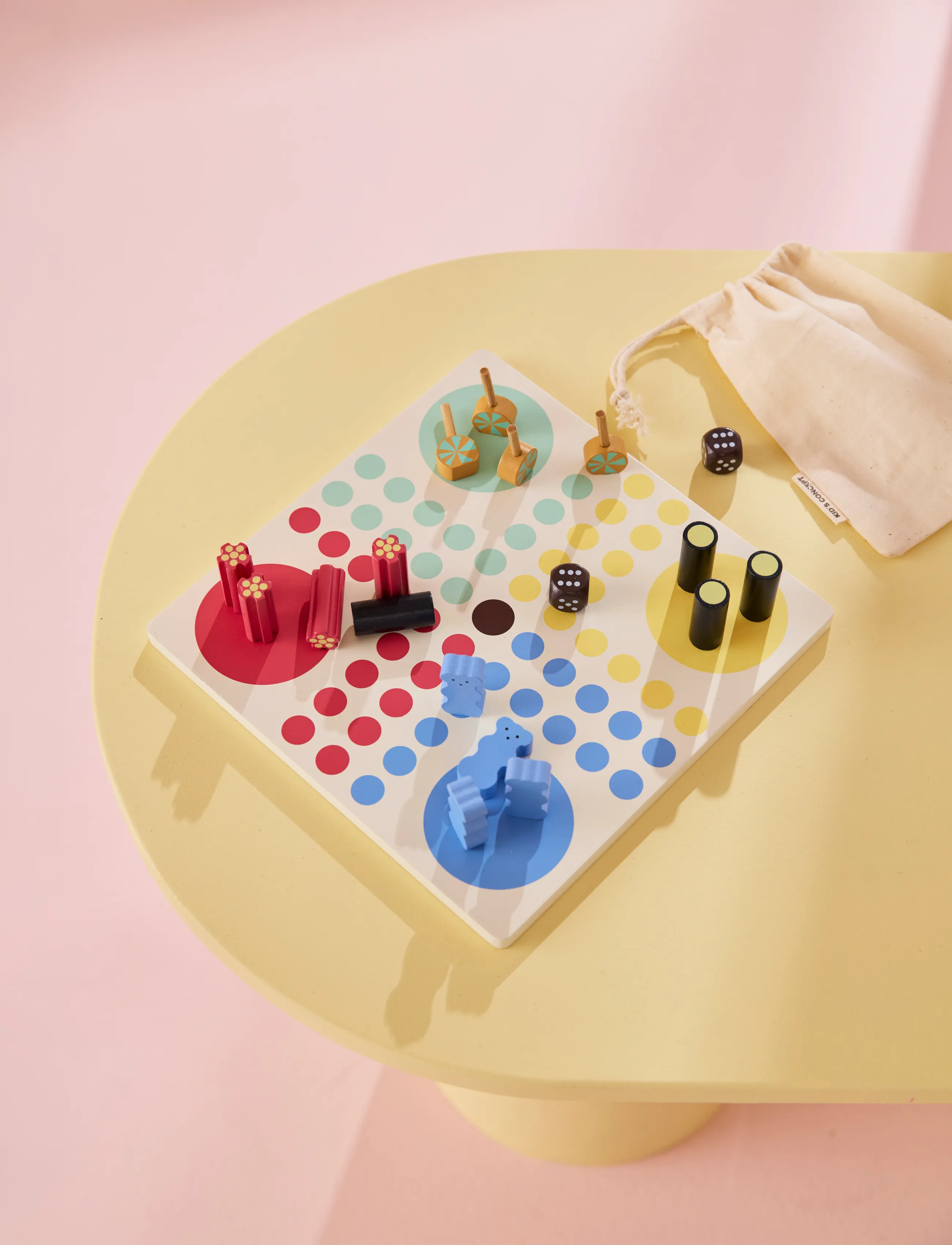 Kid's Concept Ludo Game Swedish Candy, One Size, Multi/patterned, Spil > Brætspil, Børn