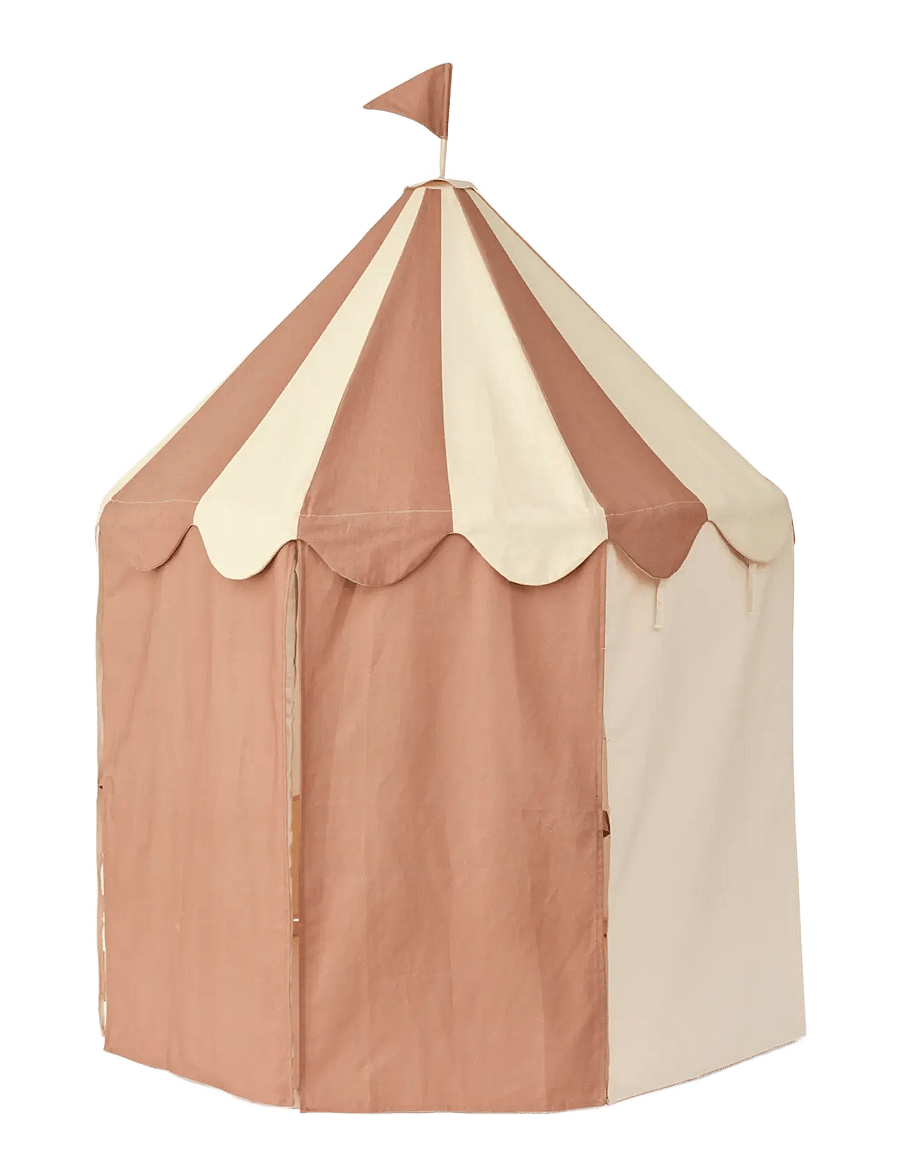 Kid's Concept - Pavillion tent stripe dusty brown - beige,brown - 2