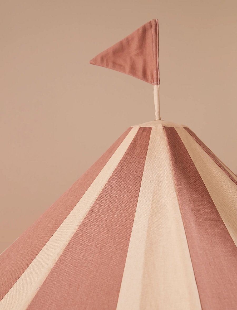 Kid's Concept - Pavillion tent stripe dusty brown - beige,brown - 5