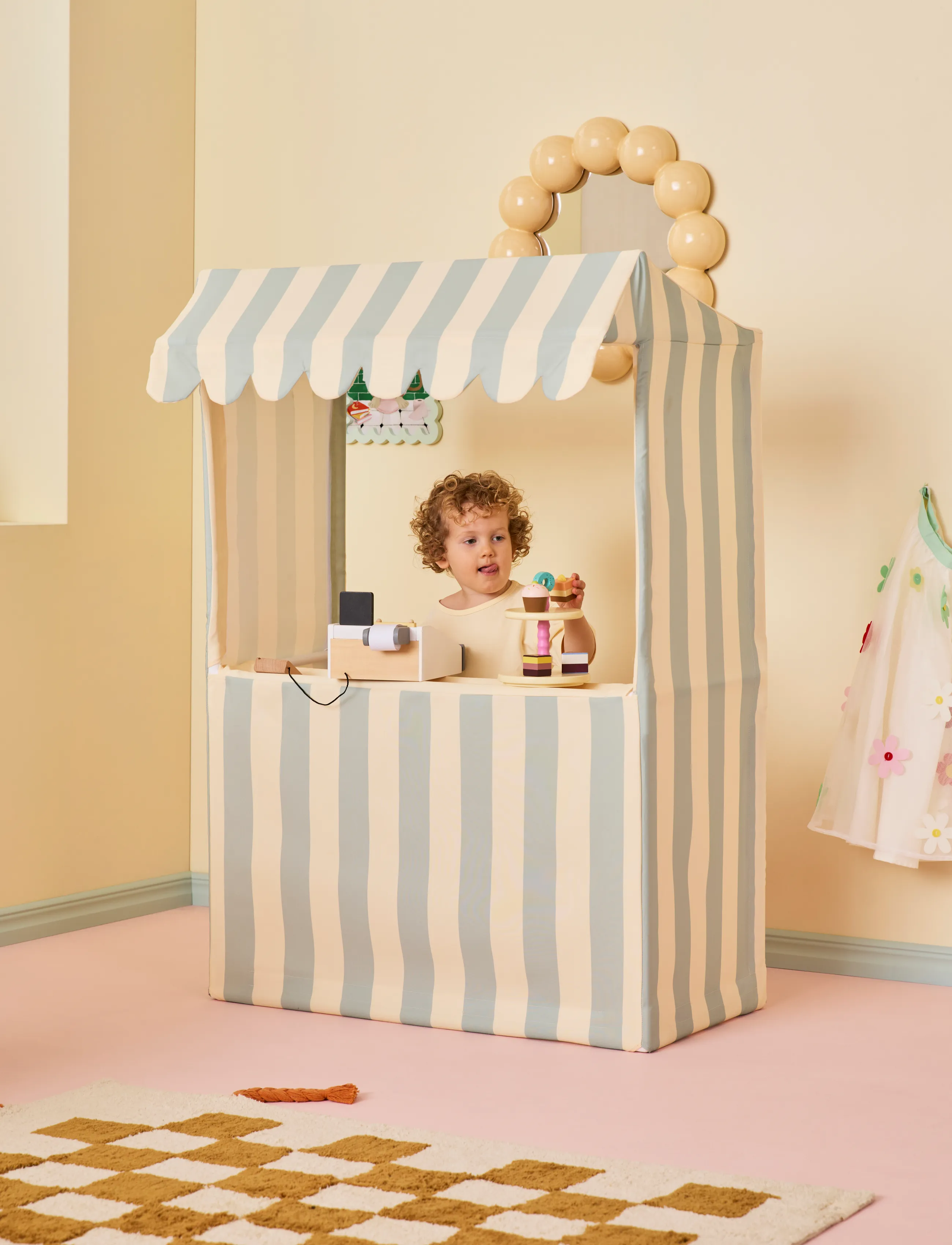 Kid's Concept Market Light Teal, One Size, Role Play, Blau - Toy Stalls & Accessories, Kinder