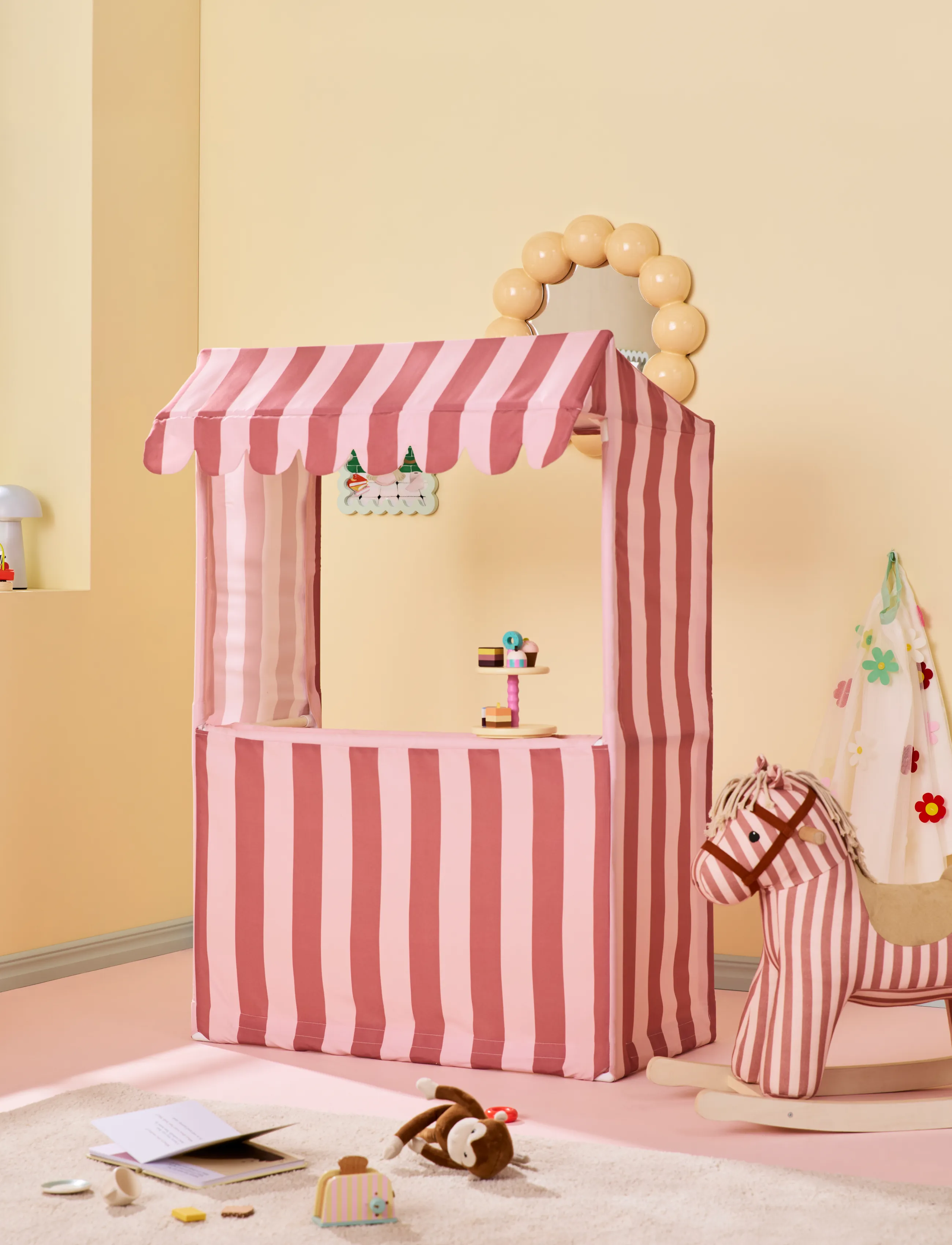 Kid's Concept Market Pink Clay Pink, One Size, Role Play, Rosa - Toy Stalls & Accessories, Kinder