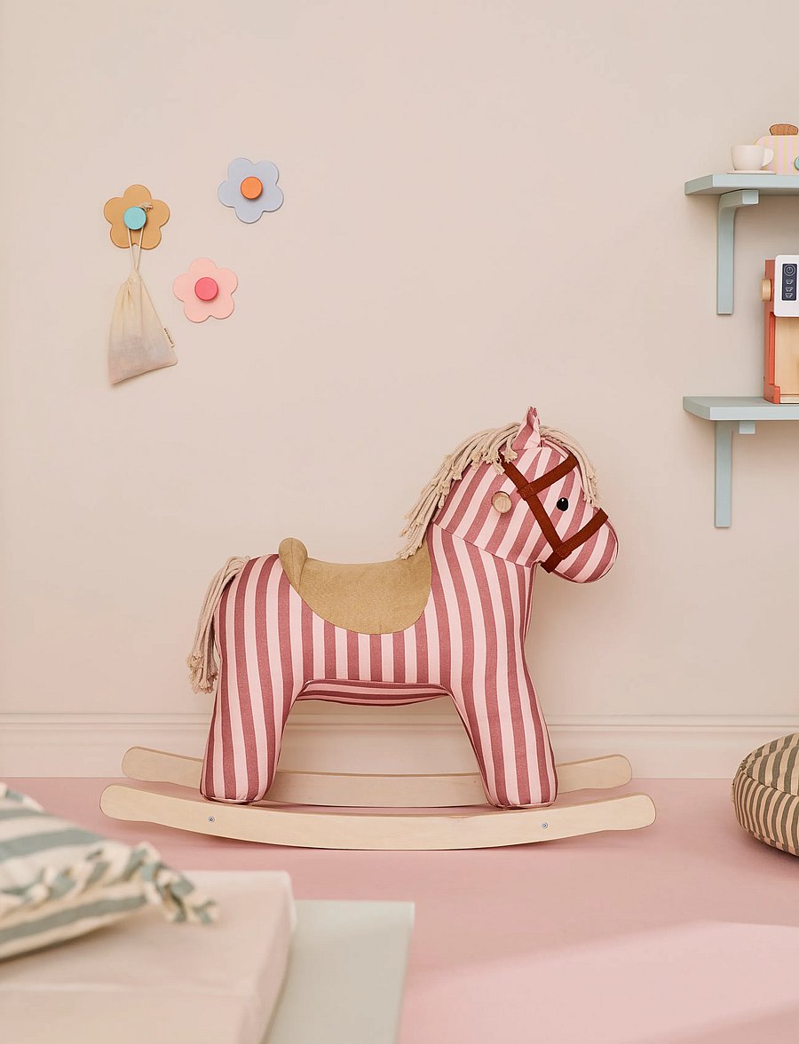 Kid's Concept - Rocking horse Mila - pink - 0