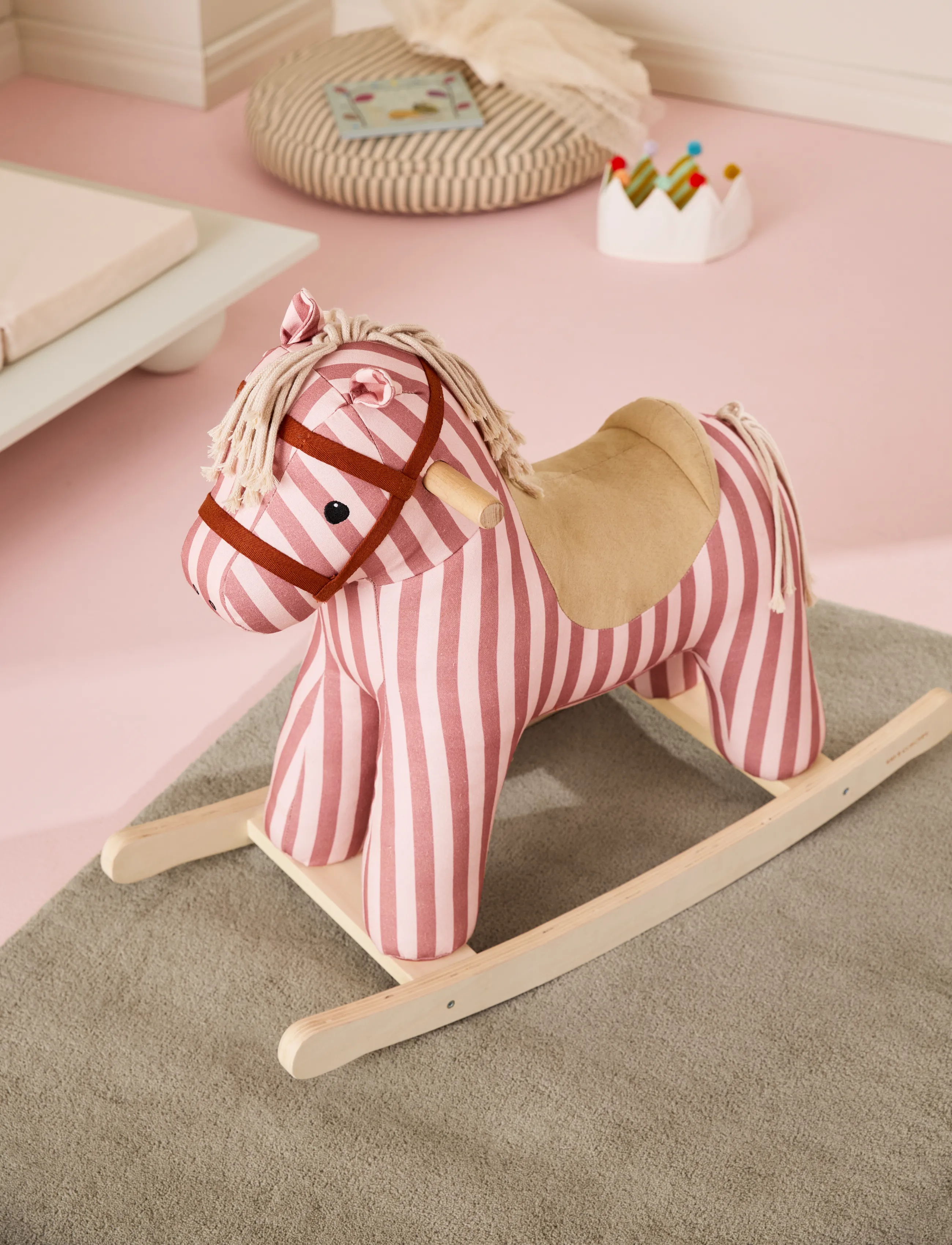 Kid's Concept - Rocking horse Mila - pink - 3