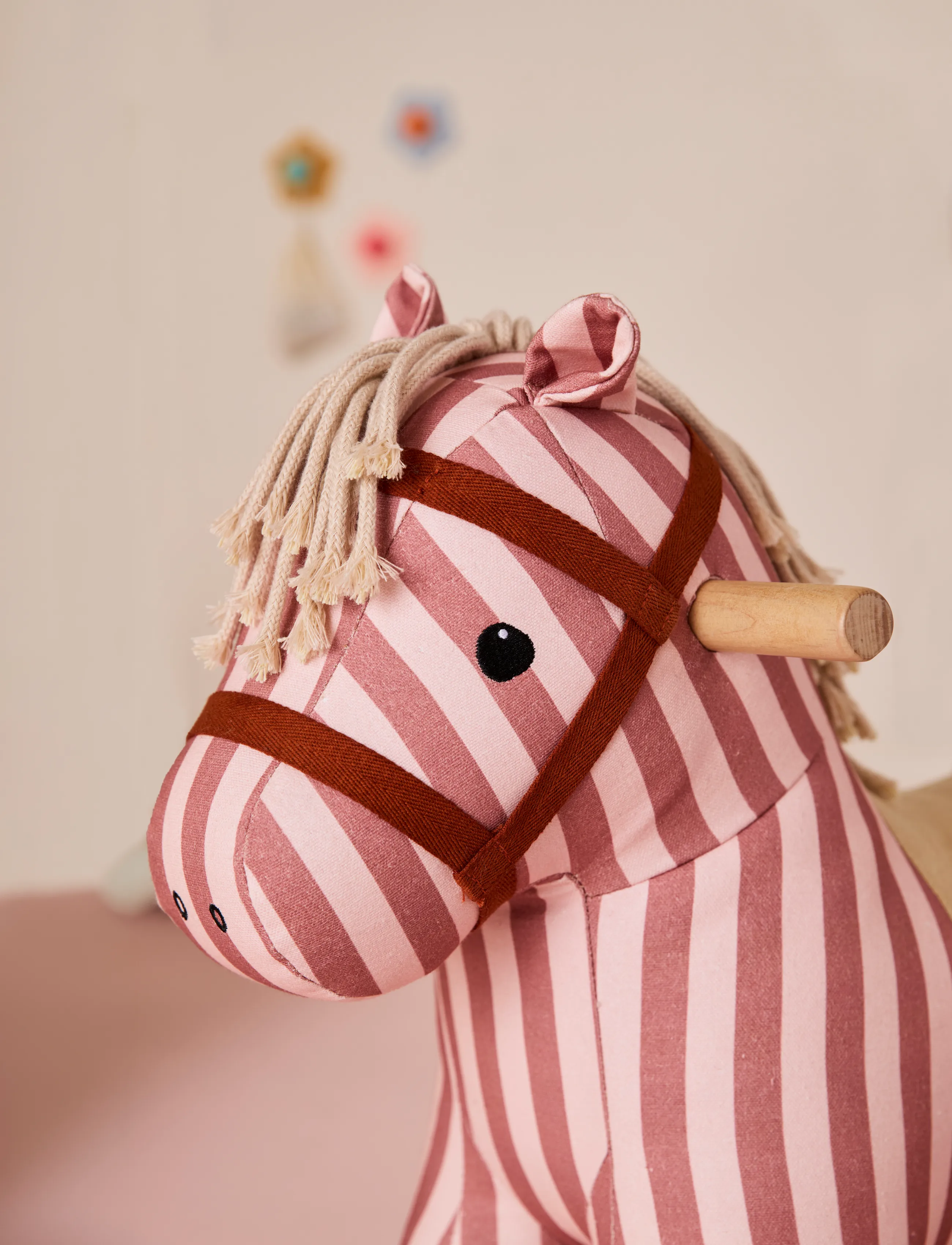 Kid's Concept - Rocking horse Mila - pink - 4