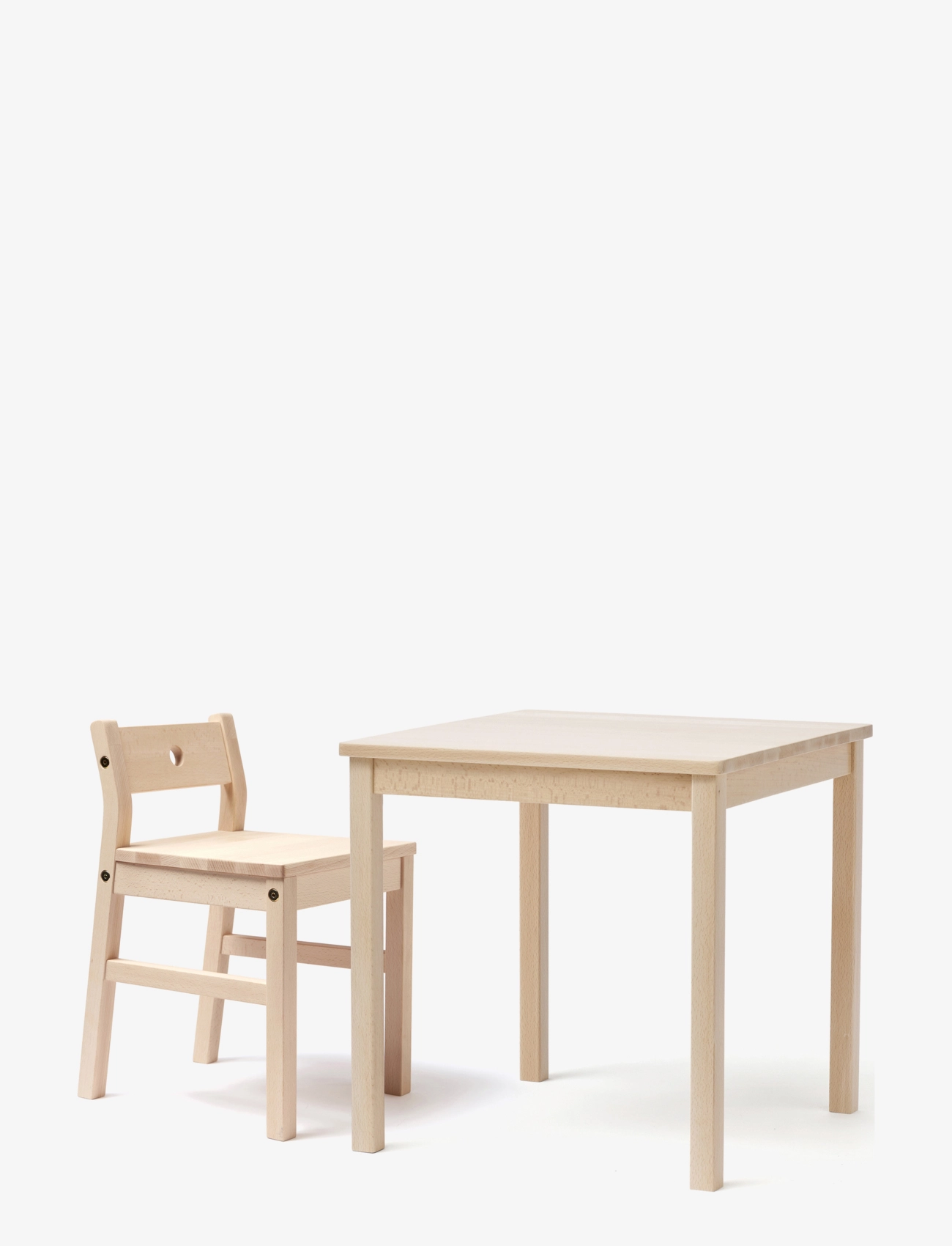 Kid's Concept Table & Chair Saga, Kids Bedroom Sæt, Beige, Str: ONE SIZE