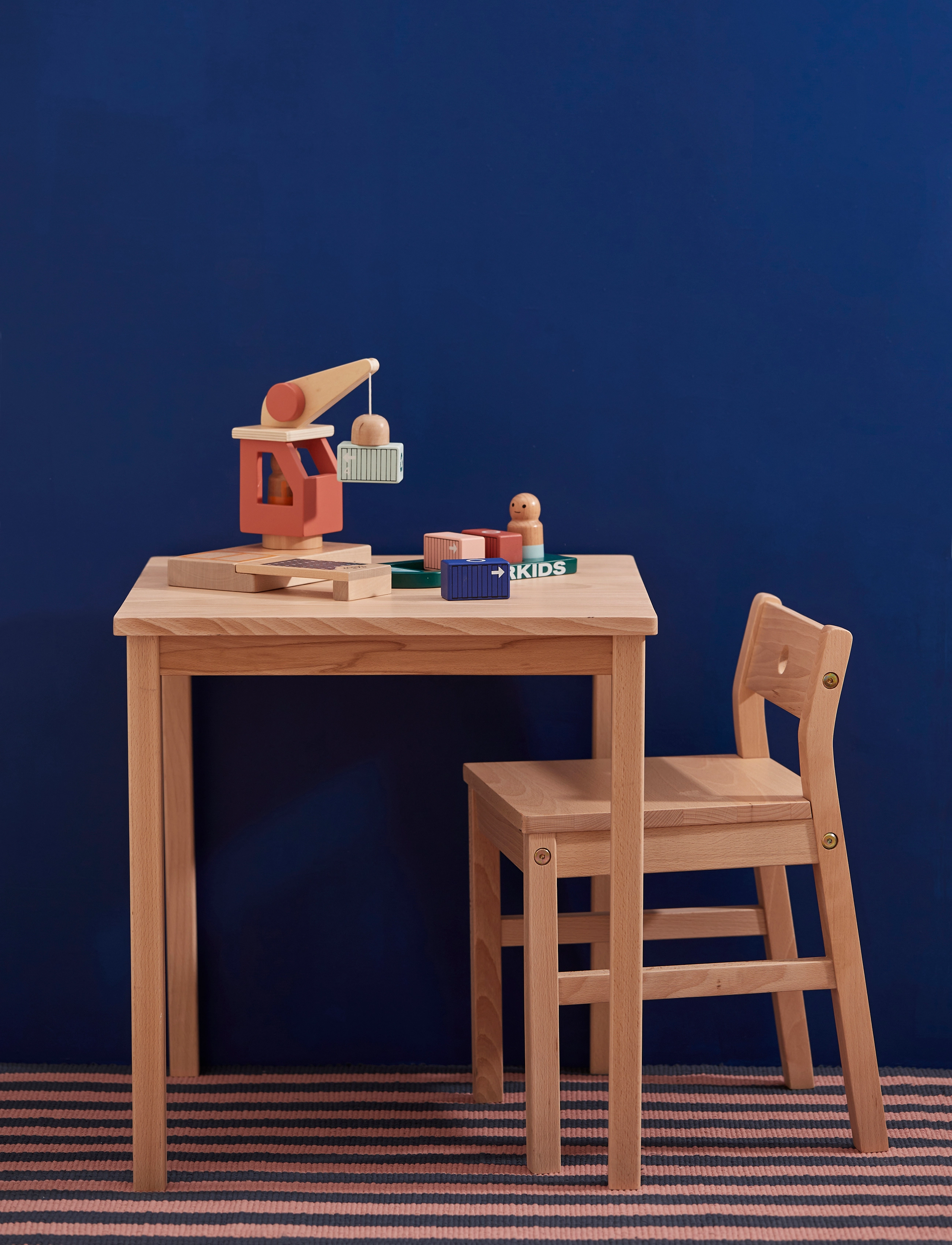 Kid's Concept - Table & Chair Saga - kids bedroom sets - nature - 2