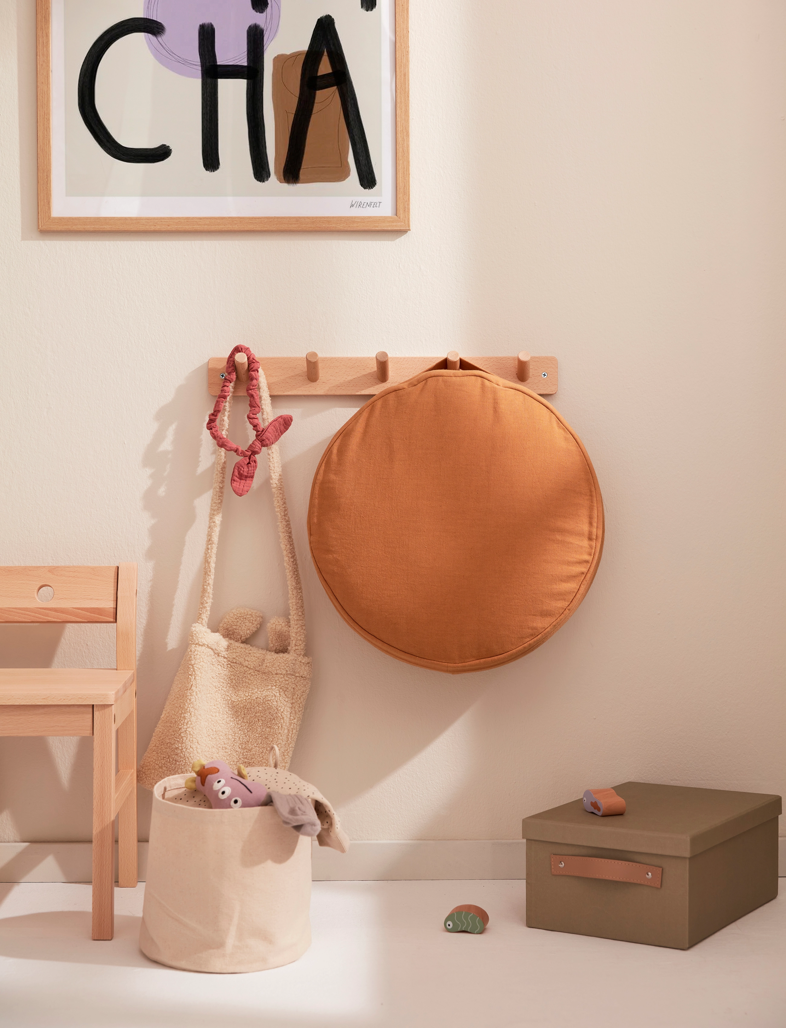 Kid's Concept - Wallshelf & Hookboard Saga - pakkeløsninger - nature - 4