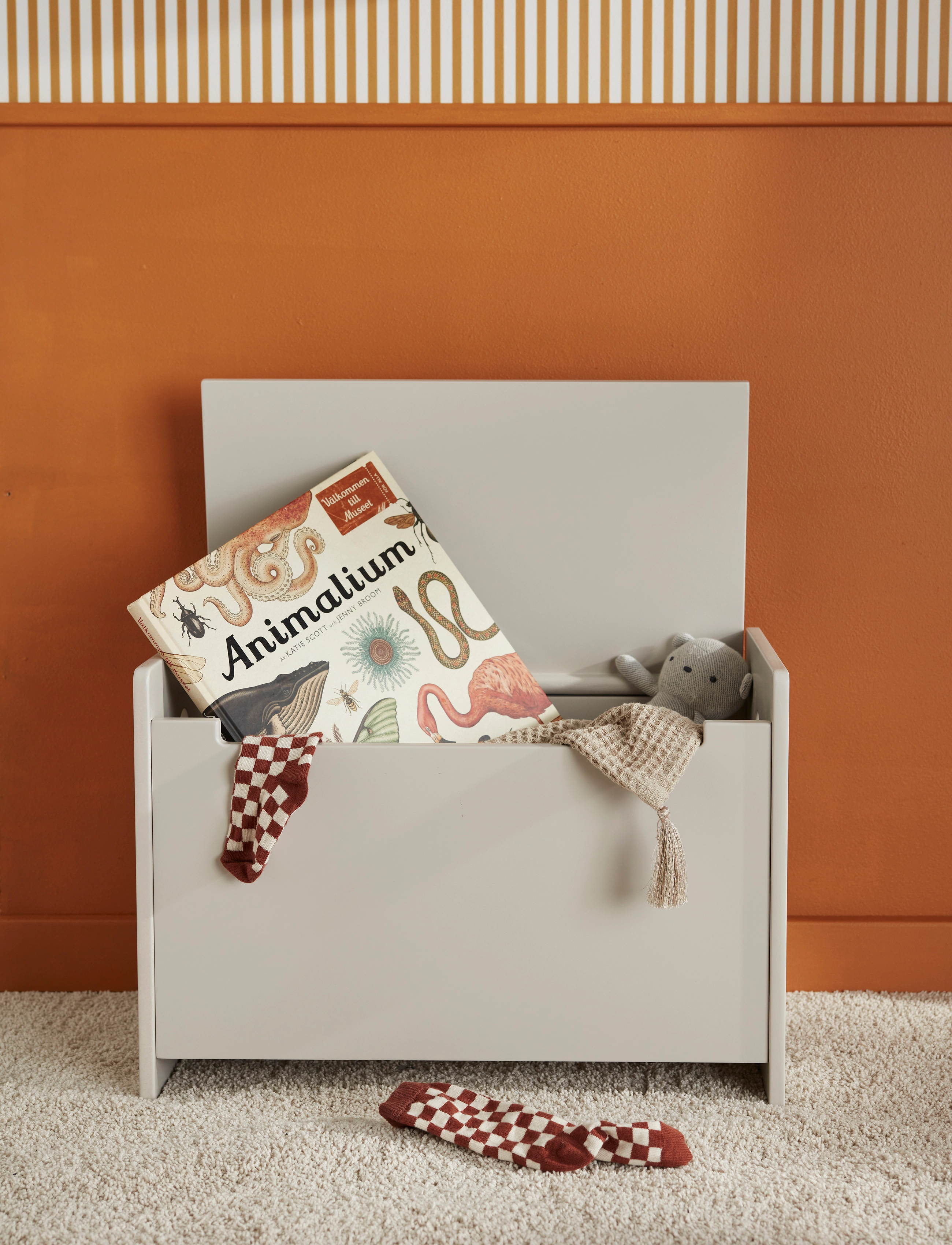 Kid's Concept - Chest grey & Hookboard grey - kinderzimmerpakete - grey - 5