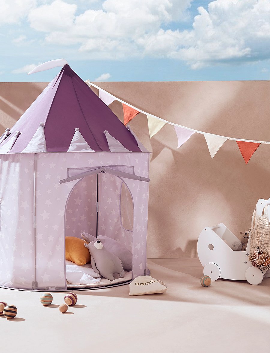 Kid's Concept - Tent lilac & Tunnel lilac - tunele do zabawy - purple - 4
