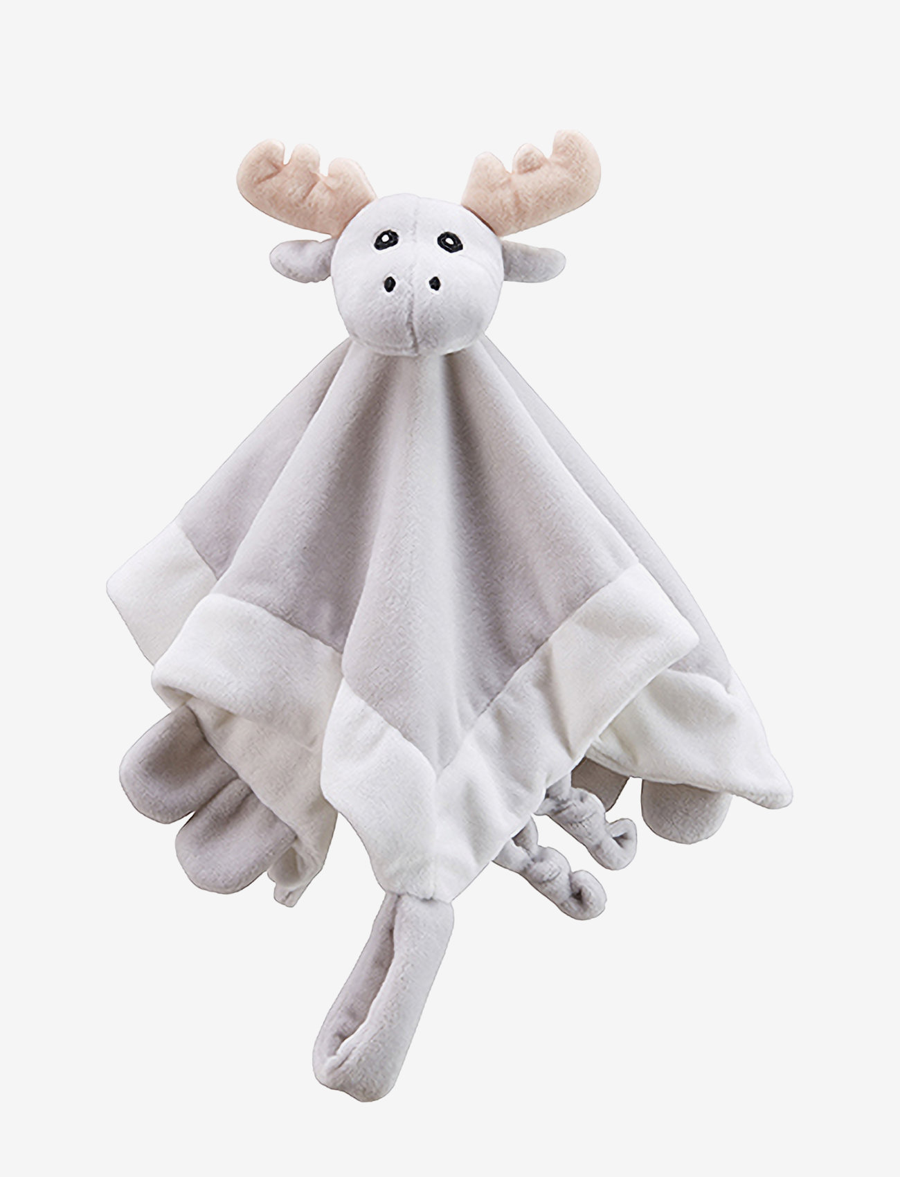 Kid's Concept Baby Blanket Moose Edvin, 35X35X5 cm, Sleep, Grau - Cuddle Blankets, Kinder