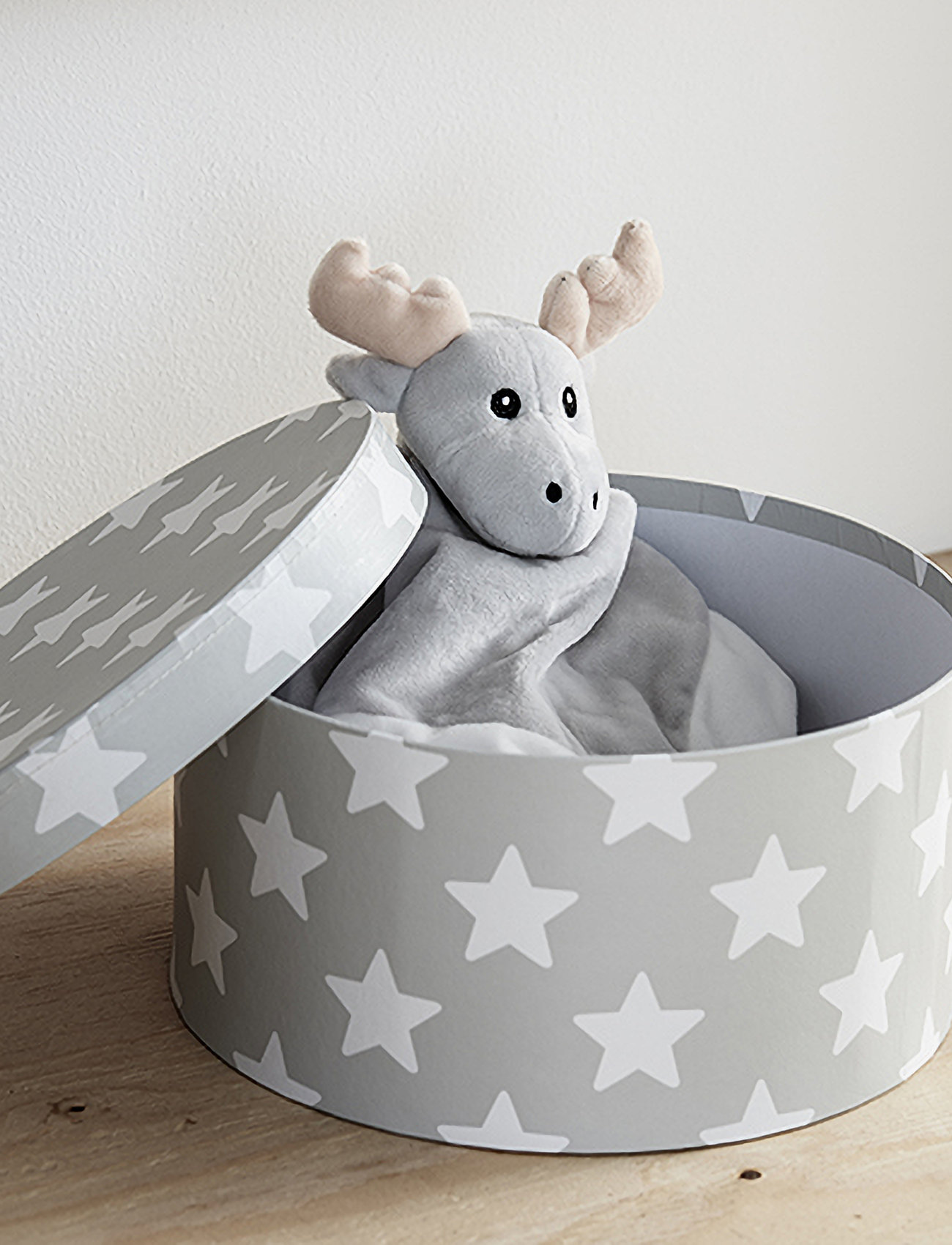 Kid's Concept - Baby blanket moose EDVIN - cuddle blankets - grey - 1