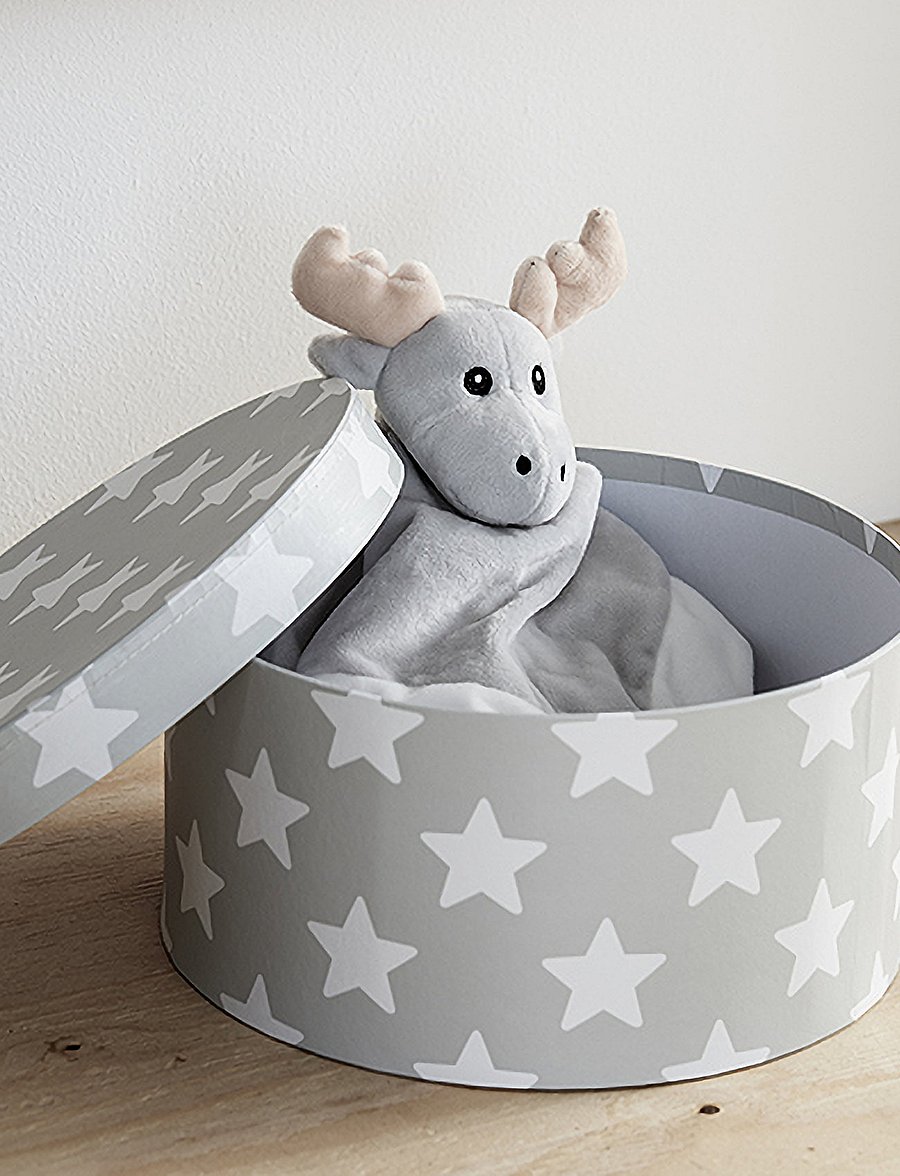 Kid's Concept - Baby blanket moose EDVIN - kaisutekid - grey - 1