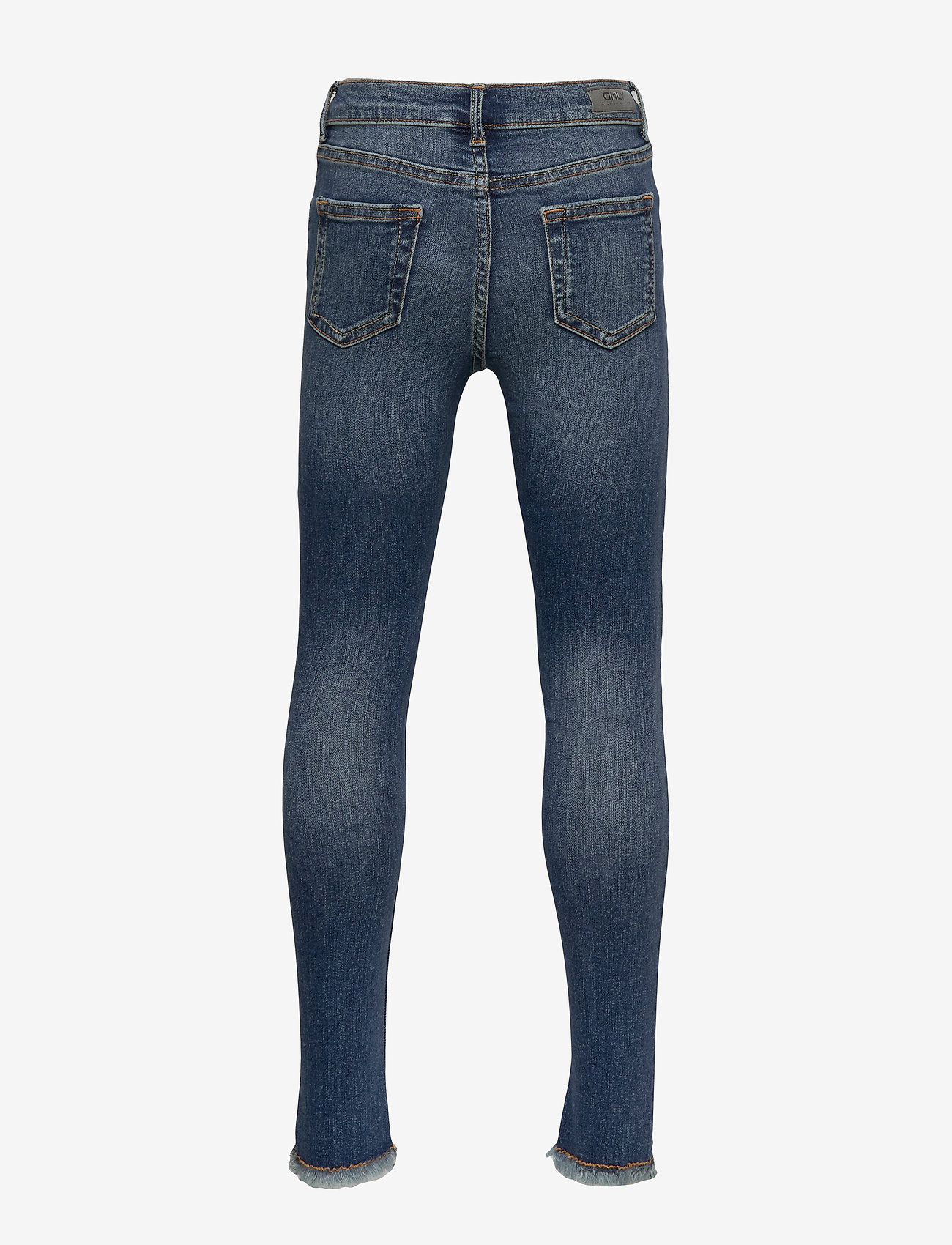 Kids Only - KONBLUSH SKINNY RAW JEANS 1303 NOOS - liibuvad teksad - medium blue denim - 1