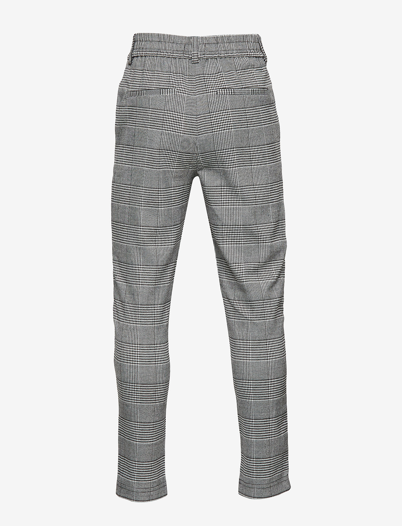 Kids Only - KOGPOPTRASH SOFT CHECK PANT NOOS - trousers - medium grey melange - 1