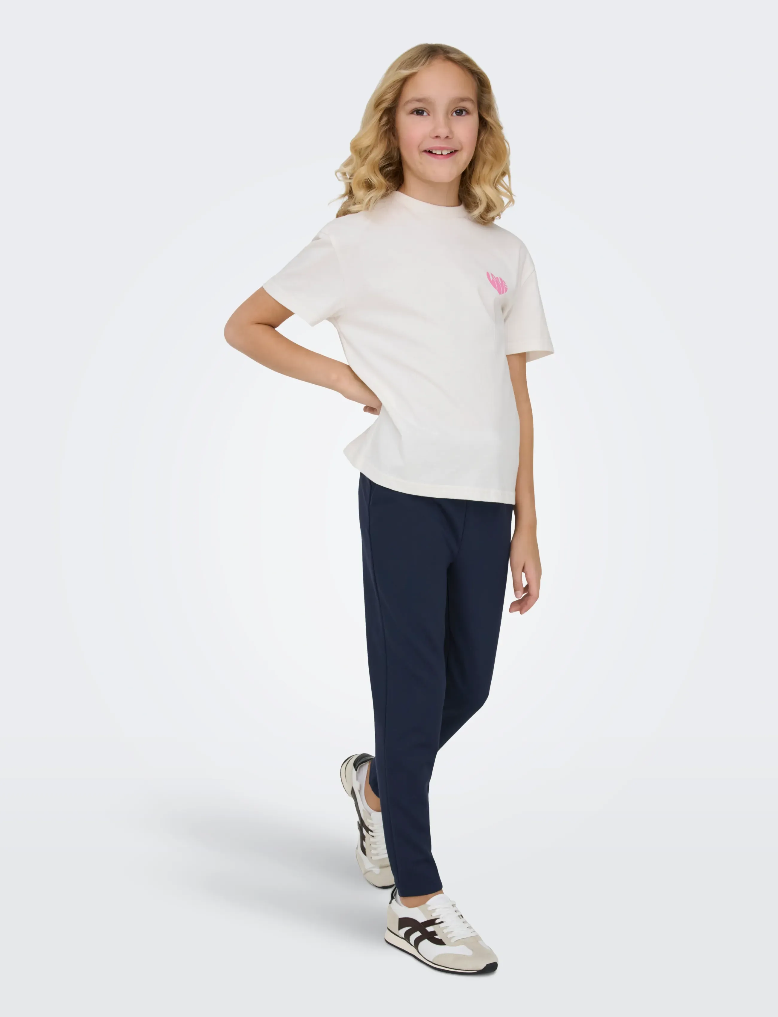 Kids Only - KOGPOPTRASH EASY PANT PNT NOOS - trousers - night sky - 4