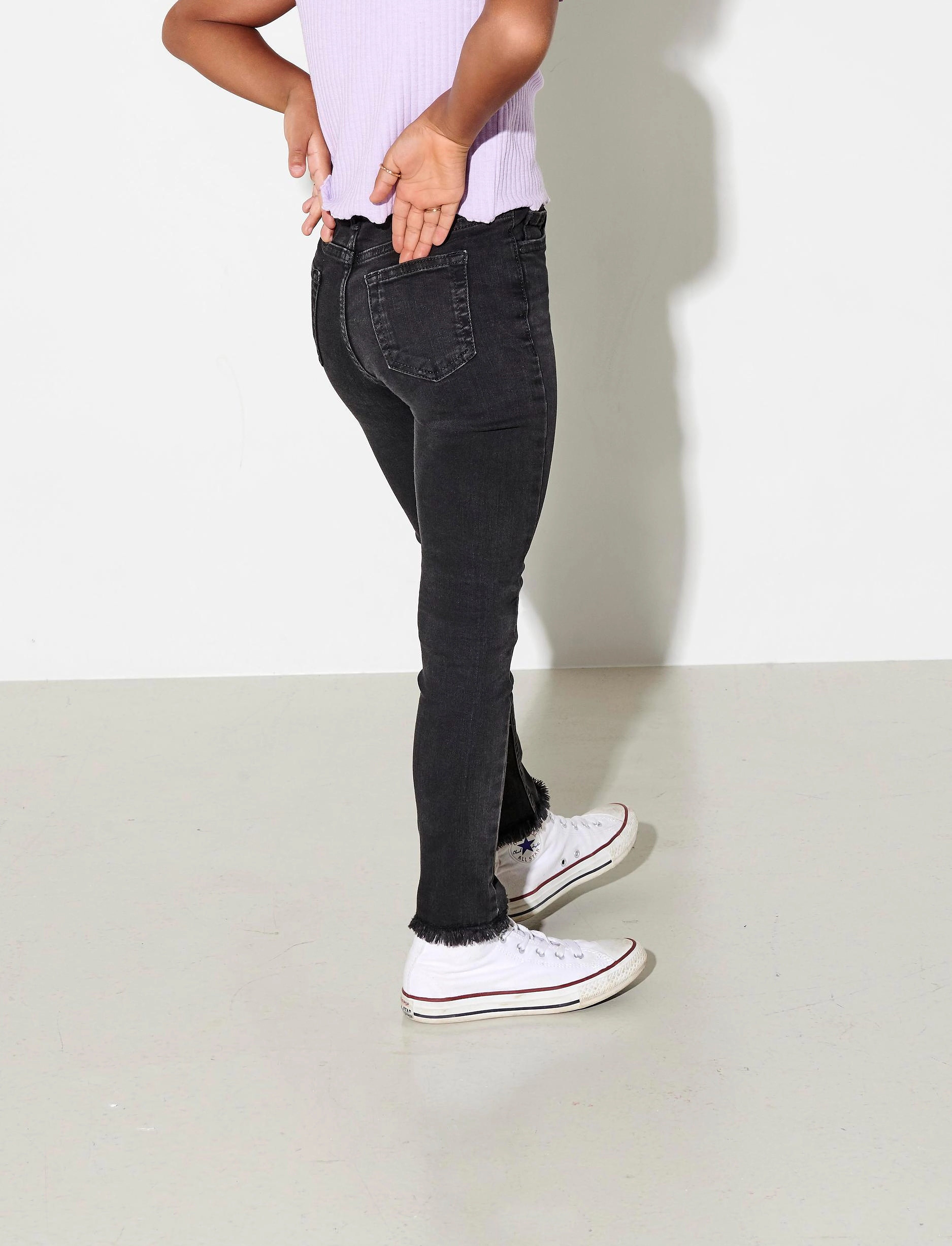 Kids Only - KONBLUSH SKINNY JEANS 1099 - black denim - 3