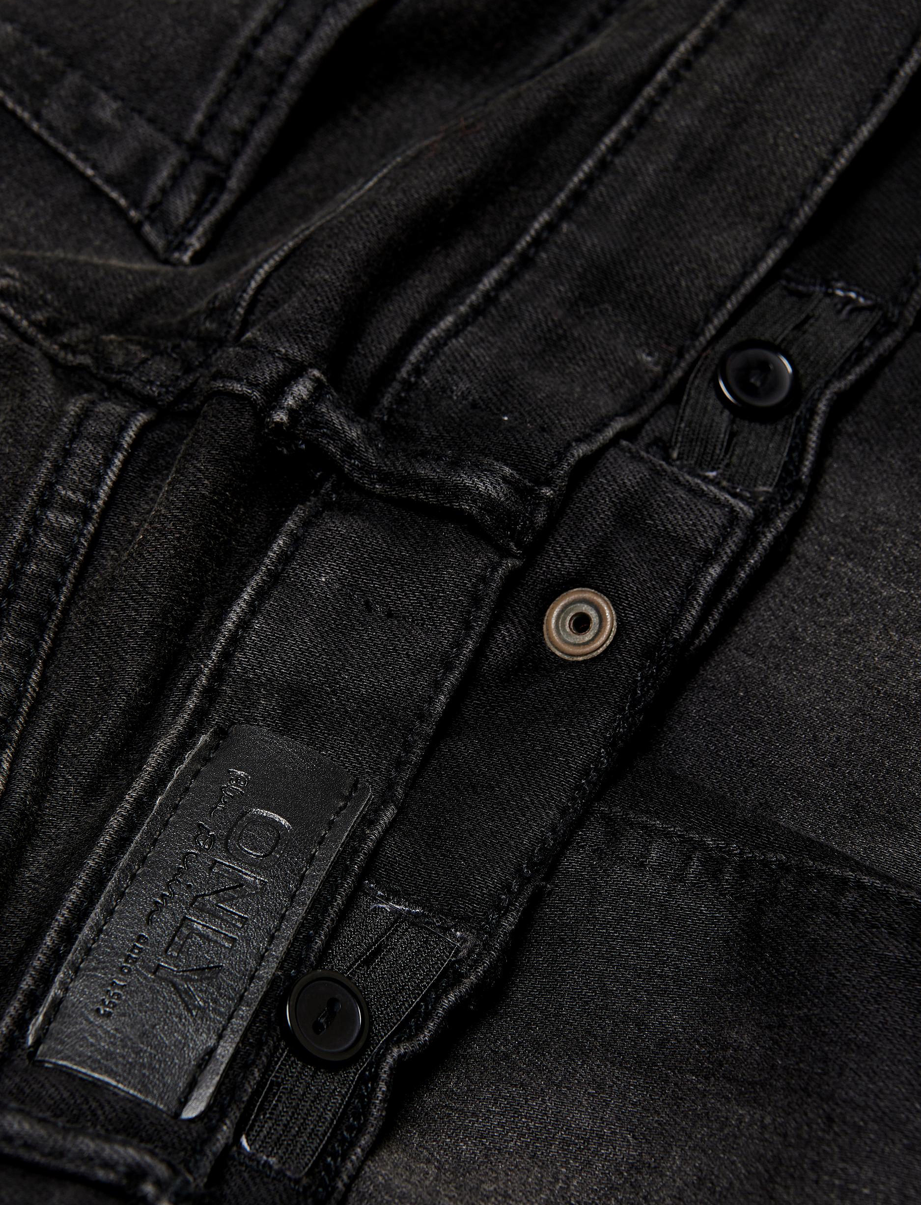 Kids Only - KONBLUSH SKINNY JEANS 1099 - black denim - 5