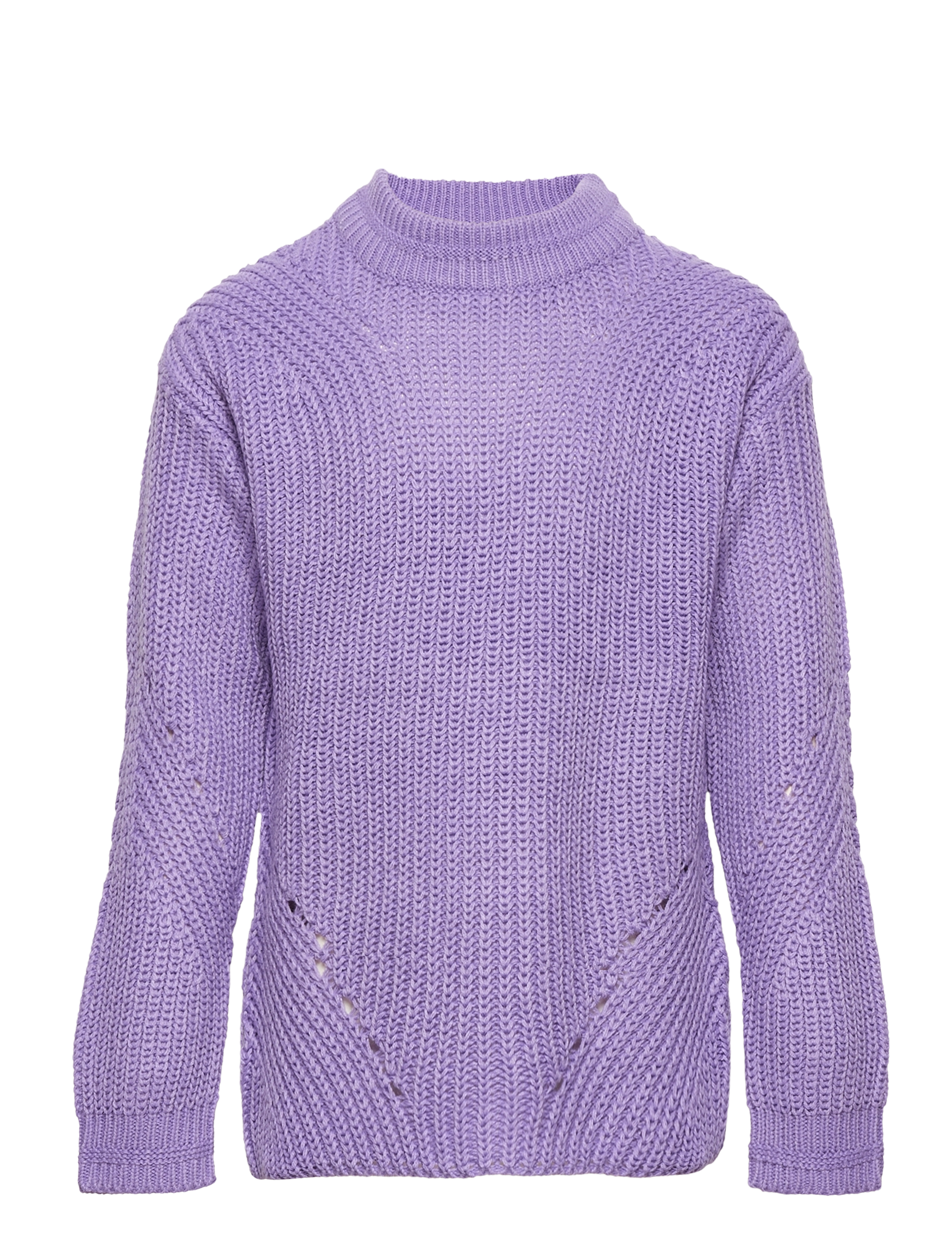 KOGRILEY L/S PULLOVER CP KNT - VIOLA
