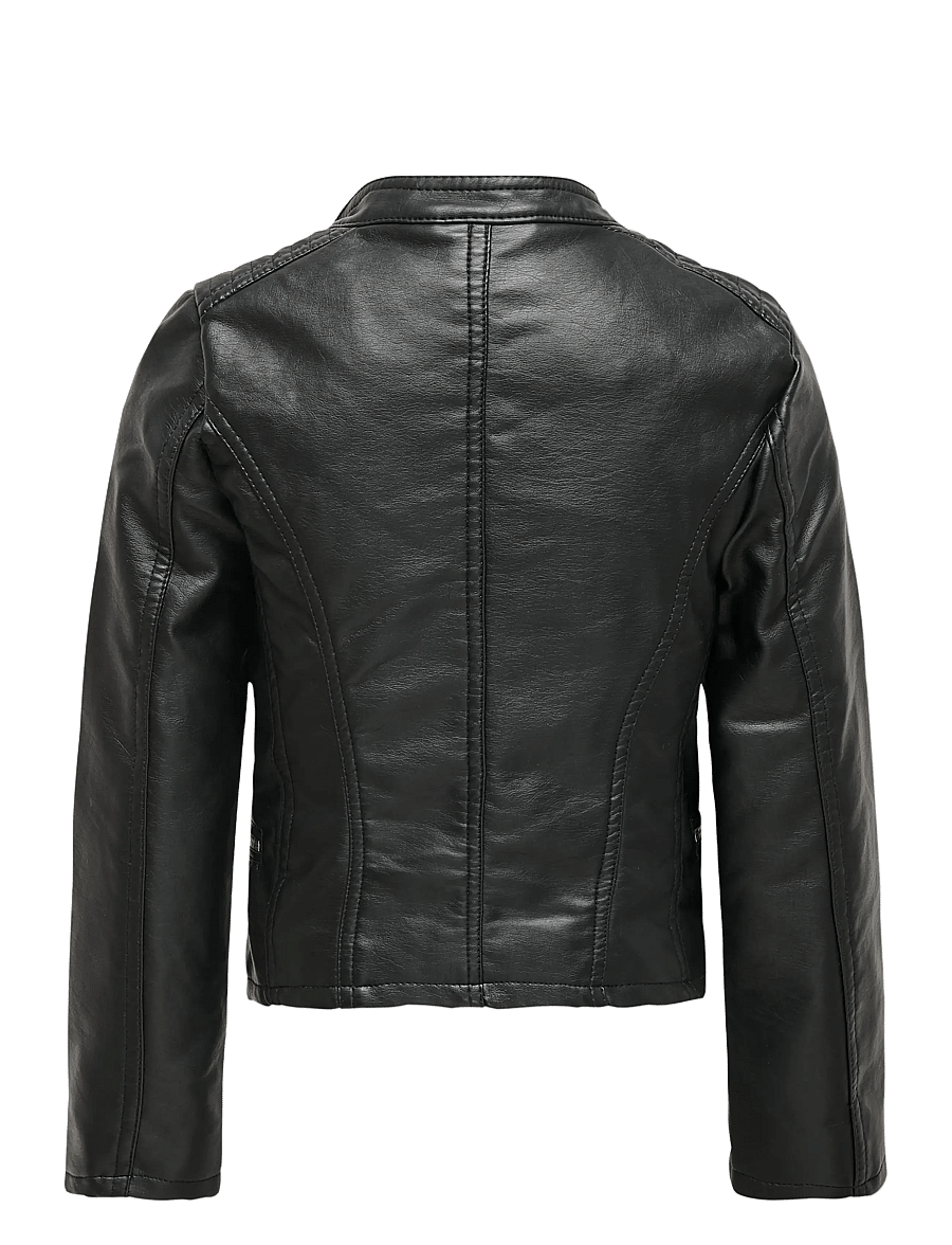 Kids Only - KOGFREYA LIFE FAUX LEATHR BIKER OTW NOOS - kaufen nach alter - black - 2