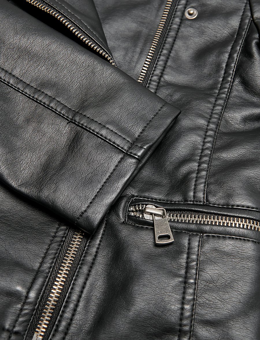 Kids Only - KOGFREYA LIFE FAUX LEATHR BIKER OTW NOOS - kaufen nach alter - black - 4