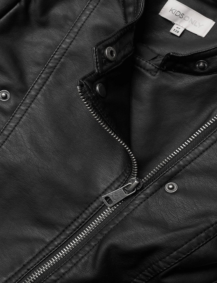 Kids Only - KOGFREYA LIFE FAUX LEATHR BIKER OTW NOOS - kaufen nach alter - black - 5