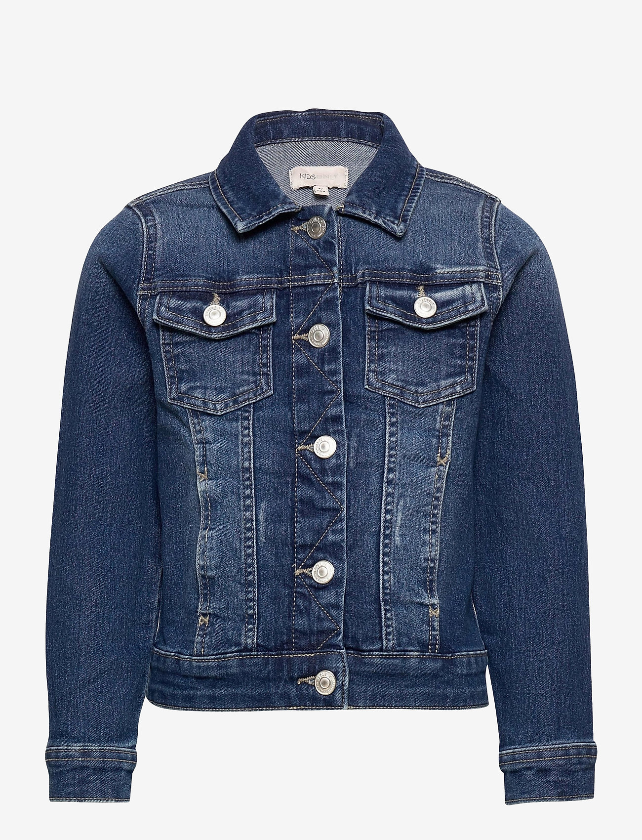 Kids Only - KOGSARA MED BLUE DNM JACKET NOOS - denim jackets - medium blue denim - 1