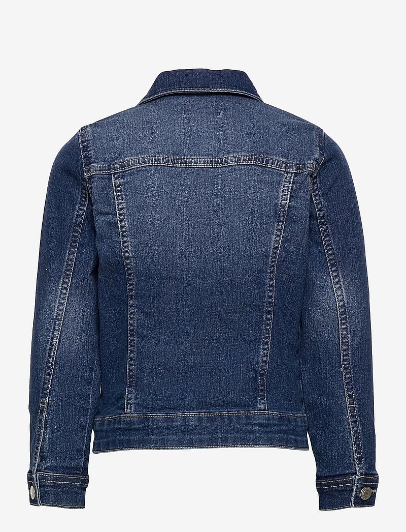 Kids Only - KOGSARA MED BLUE DNM JACKET NOOS - teksa ja velvet - medium blue denim - 2