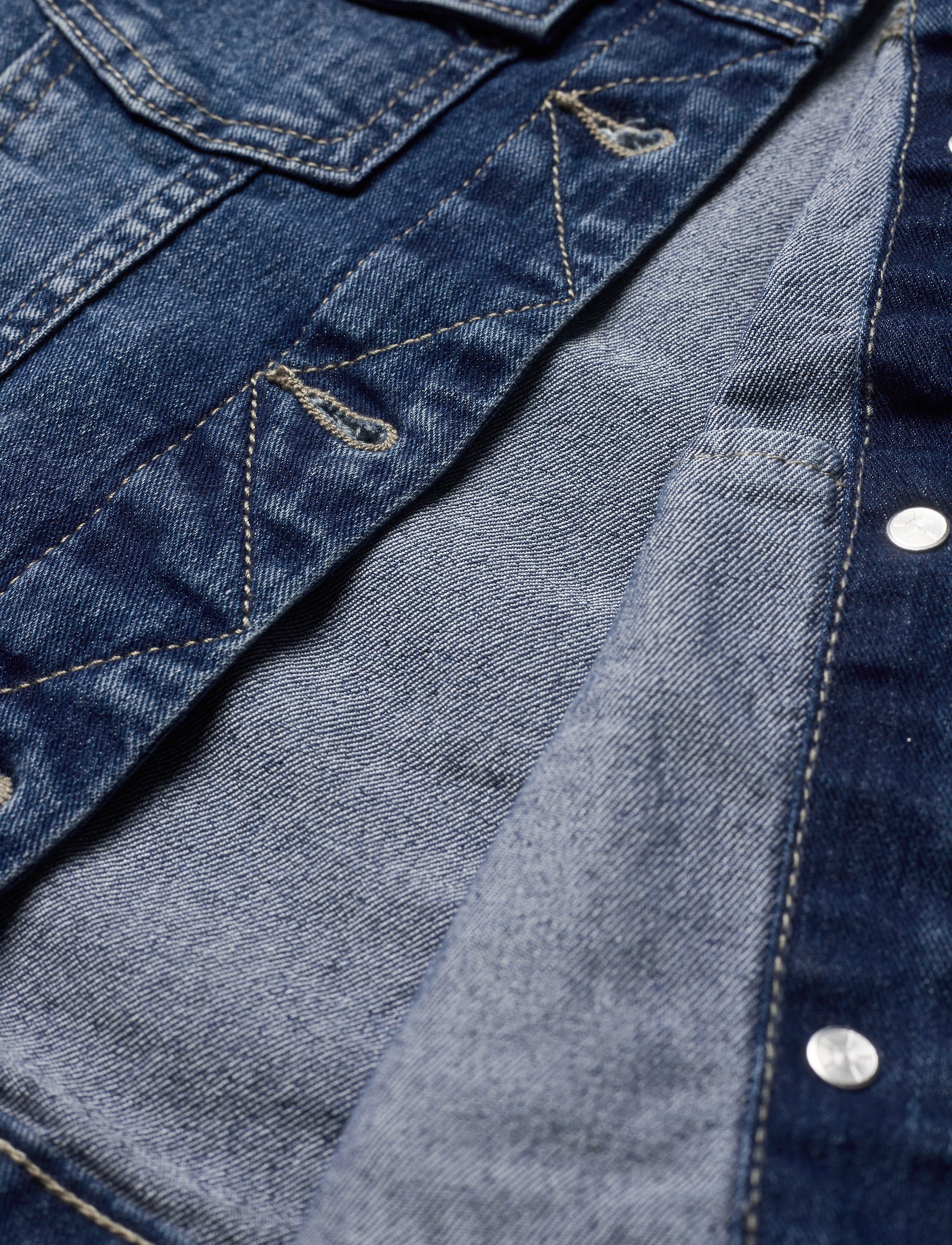 Kids Only - KOGSARA MED BLUE DNM JACKET NOOS - teksa ja velvet - medium blue denim - 5