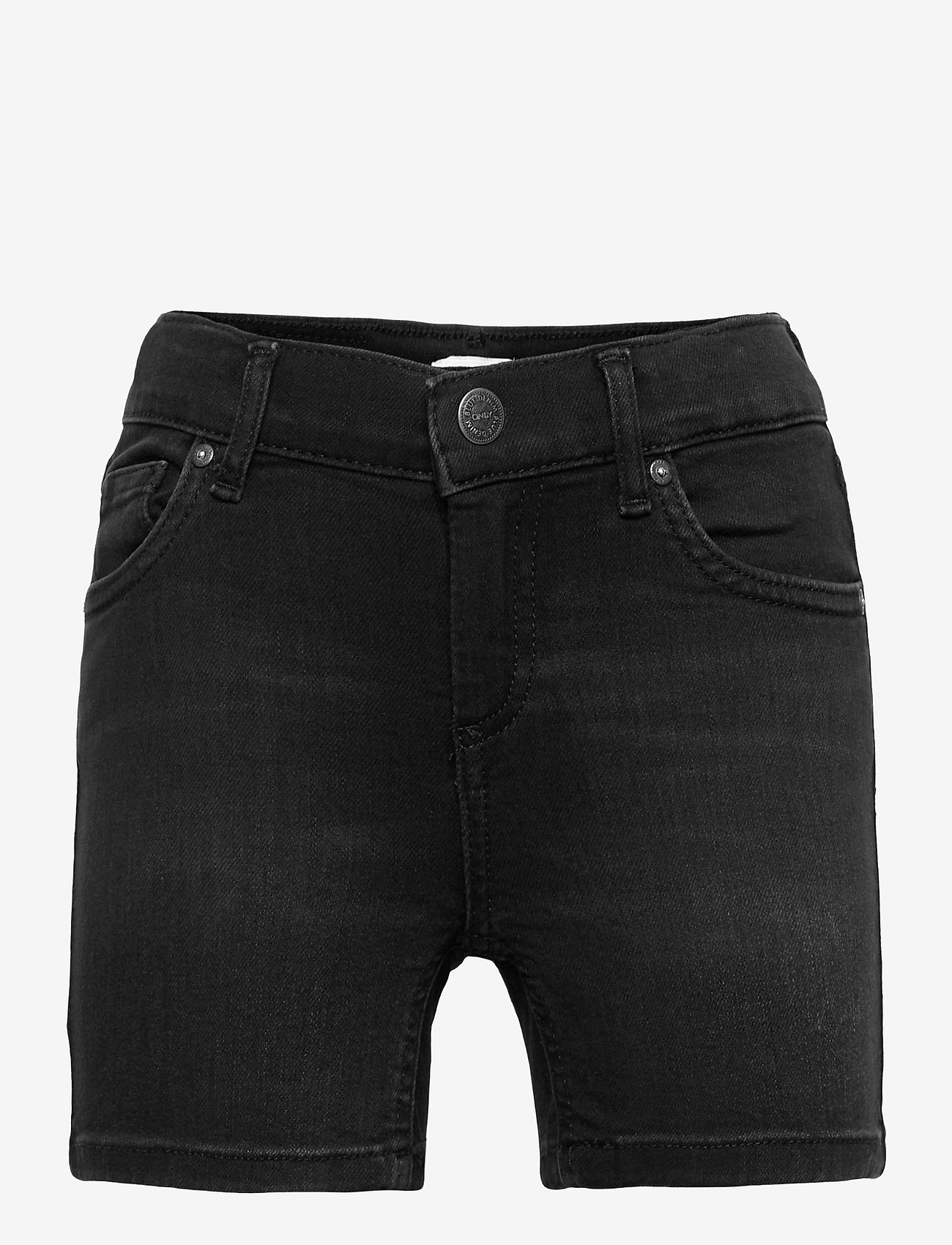 Kids Only - KONBLUSH DNM SHORTS 1099 - korte jeansbroeken - black denim - 0