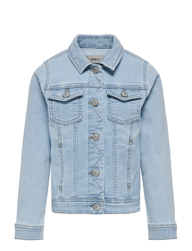 Kids Only - KOGSARA LIGHT BLUE DNM JACKET NOOS - jeansjacken - light blue denim - 1