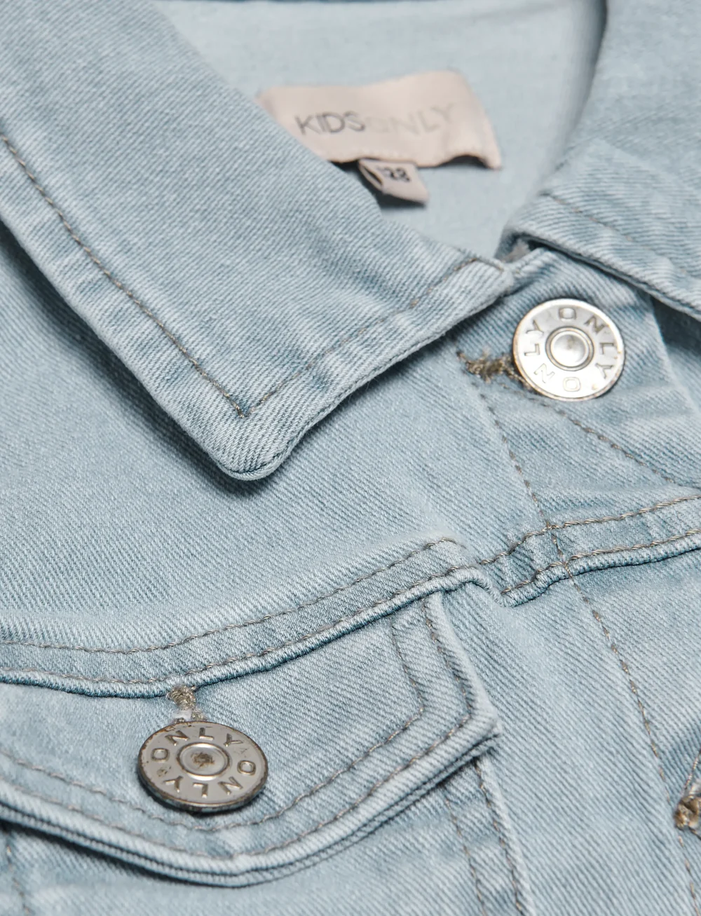 Kids Only - KOGSARA LIGHT BLUE DNM JACKET NOOS - denimjakker - light blue denim - 3