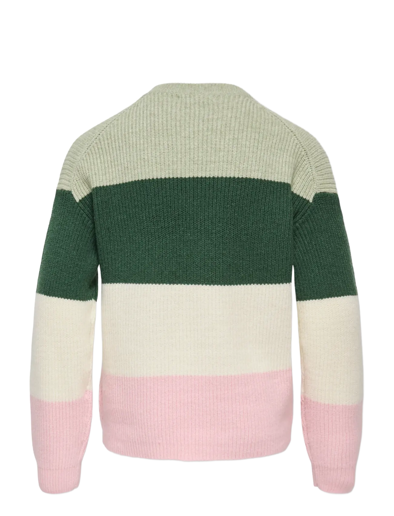 Kids Only - KOGSANDY L/S STRIPE PULLOVER KNT NOOS - jumpers - desert sage - 1