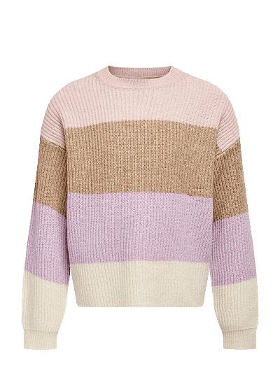 Kogsandy L/S Stripe Pullover Knt Noos