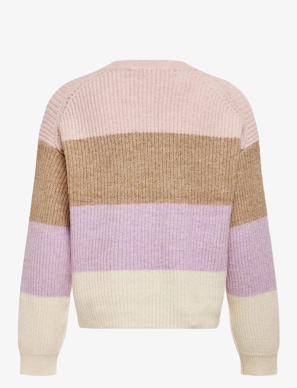 Kids Only - KONSANDY L/S STRIPE PULLOVER CP KNT - džemprid - sepia rose - 2