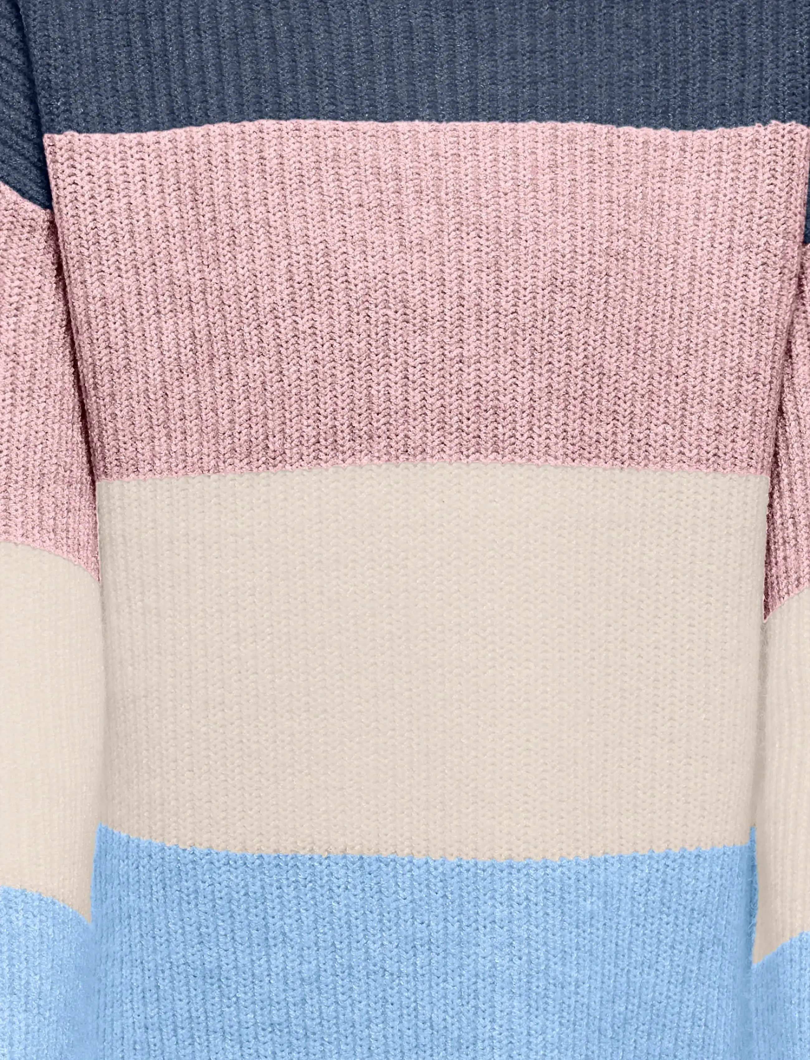 Kids Only - KOGSANDY L/S STRIPE PULLOVER KNT NOOS - pulls - vintage indigo - 2
