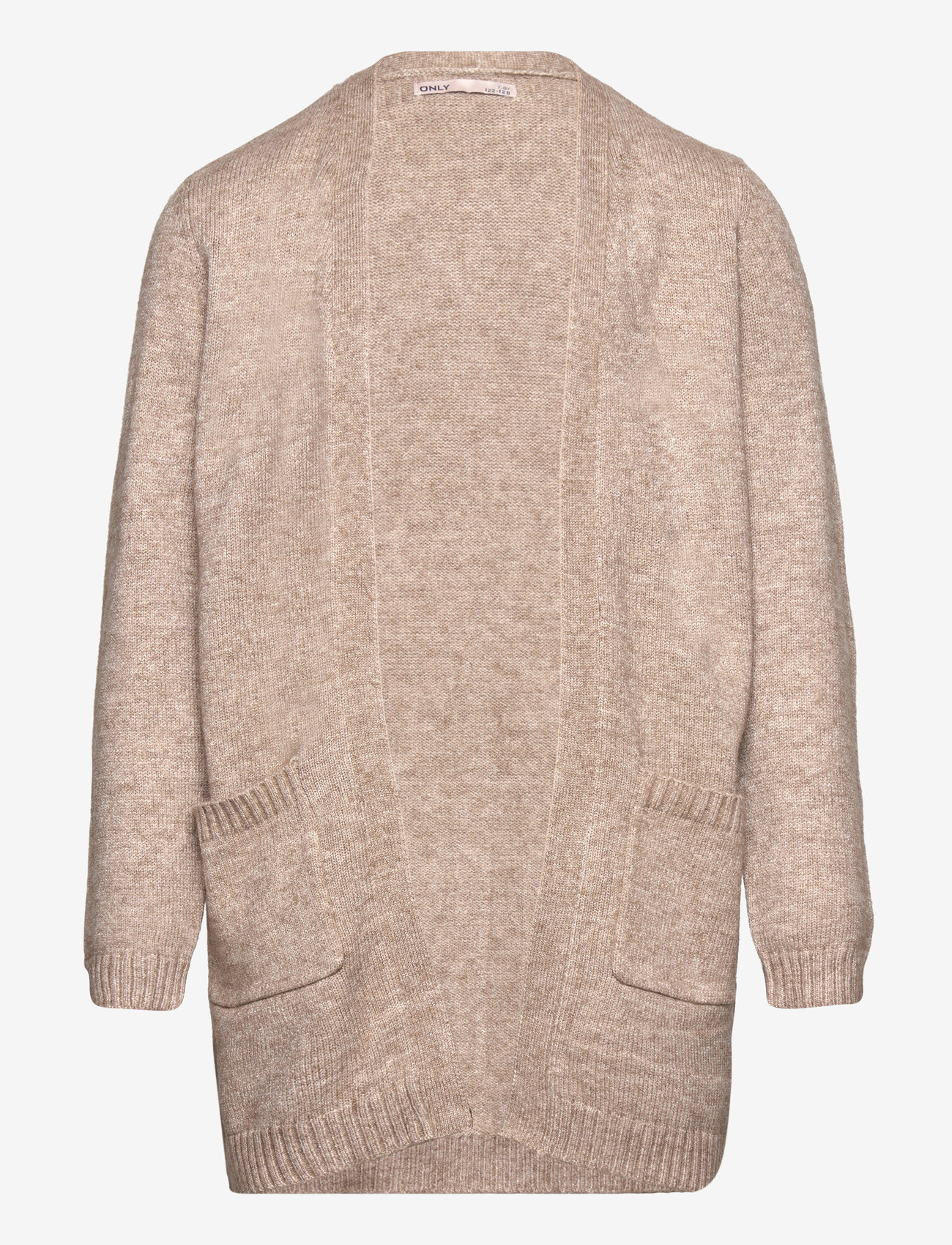 Kids Only - KOGLESLY L/S OPEN CARDIGAN KNT NOOS - beige - 0