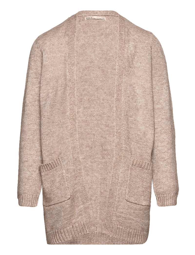 Kids Only - KOGLESLY L/S OPEN CARDIGAN KNT NOOS - beige - 0