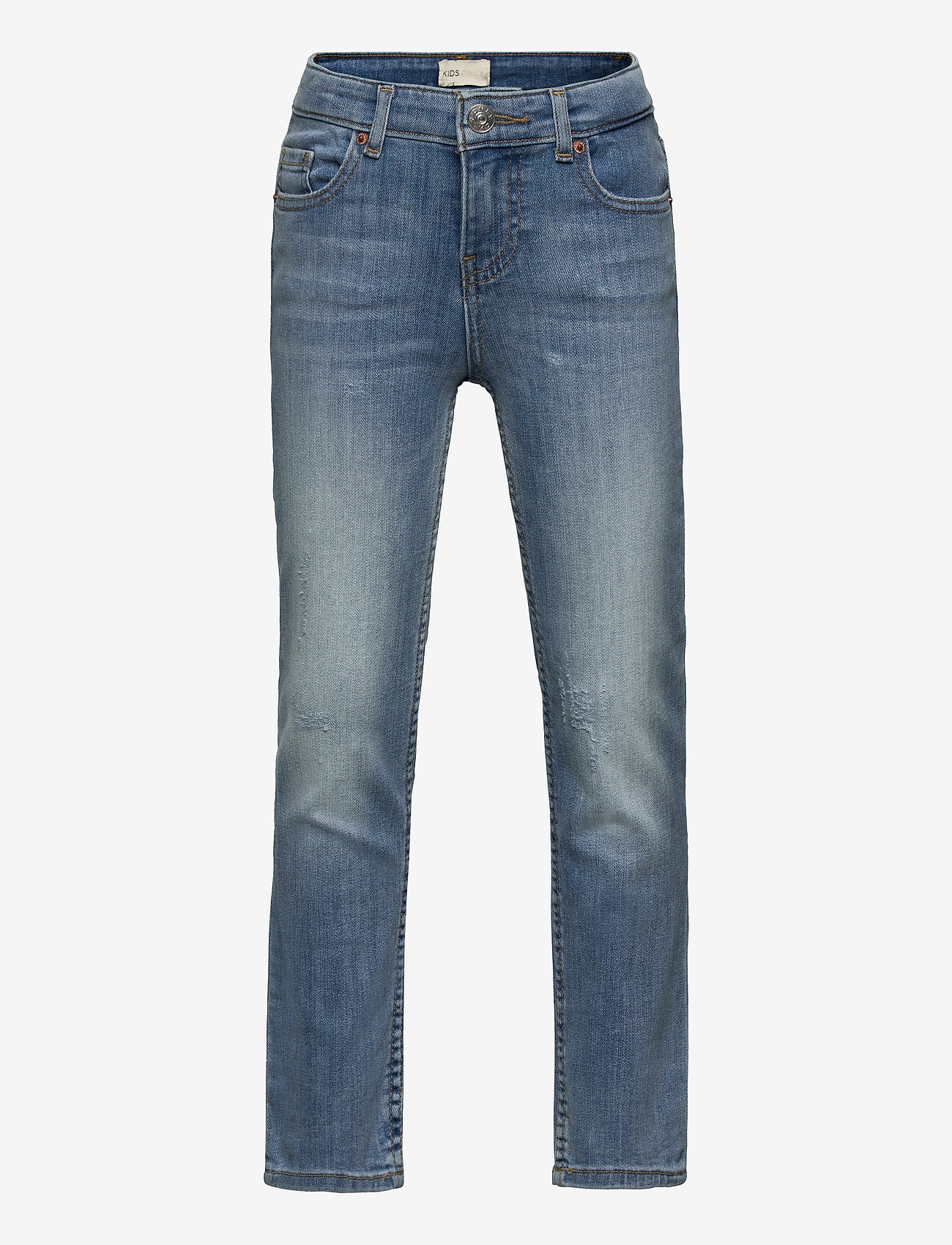 Kids Only - KONSOPHIE ANKLE STRAIGHT JEANS - light blue denim - 0