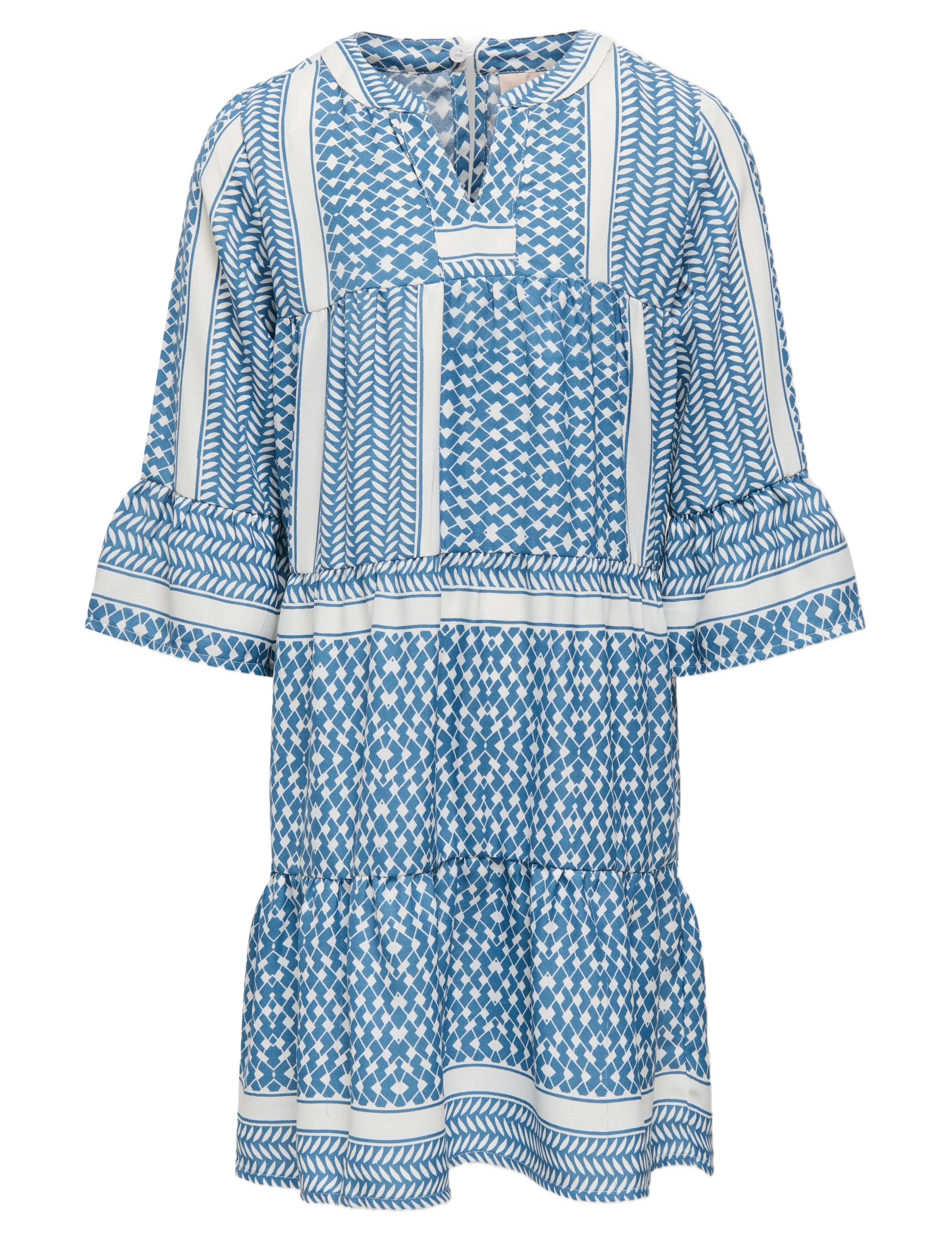 Kids Only KOGALBERTE LIFE 3/4 DRESS PTM - Riided - CORONET BLUE / blue