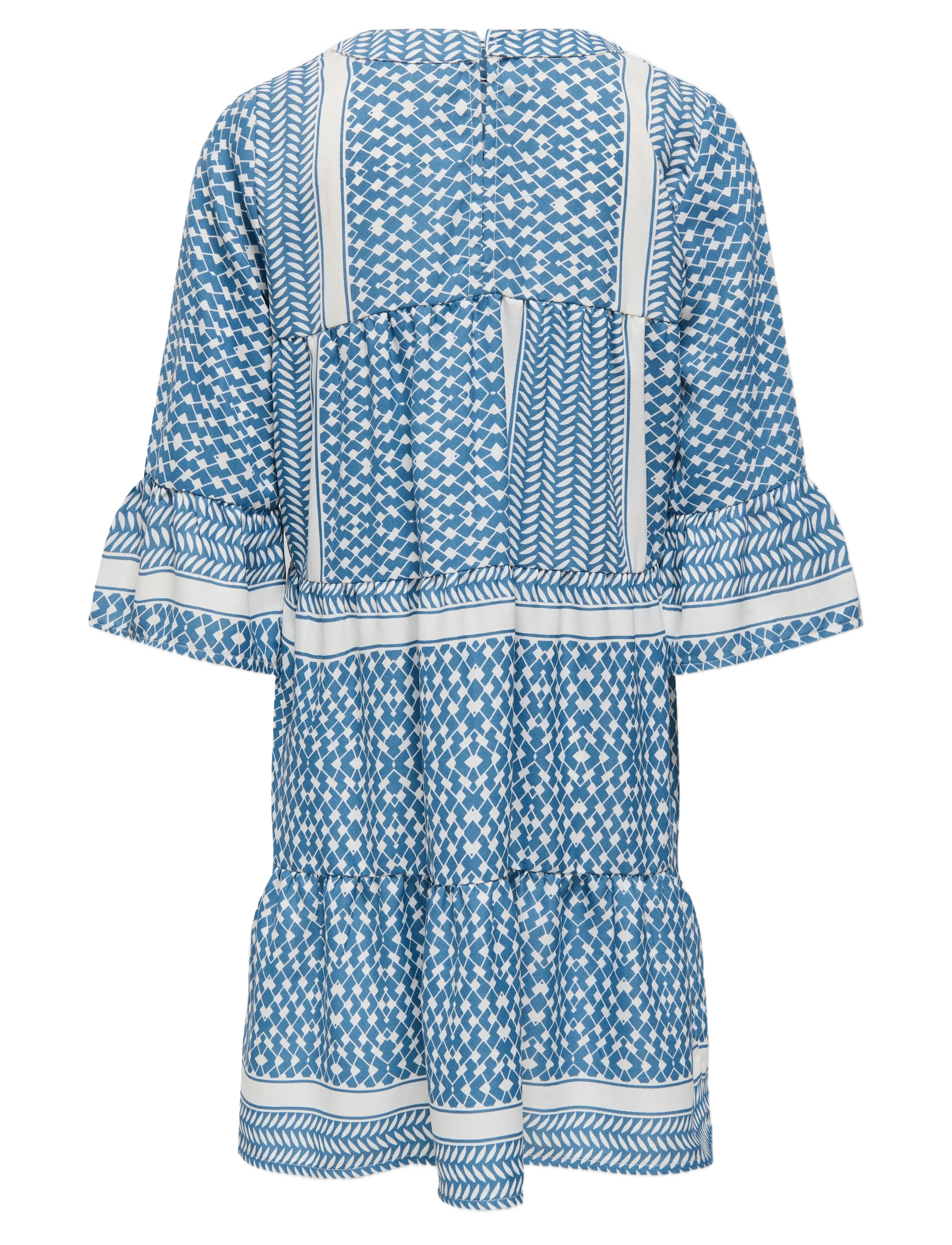 Kids Only - KOGALBERTE LIFE 3/4 DRESS PTM - langærmede hverdagskjoler - coronet blue - 2